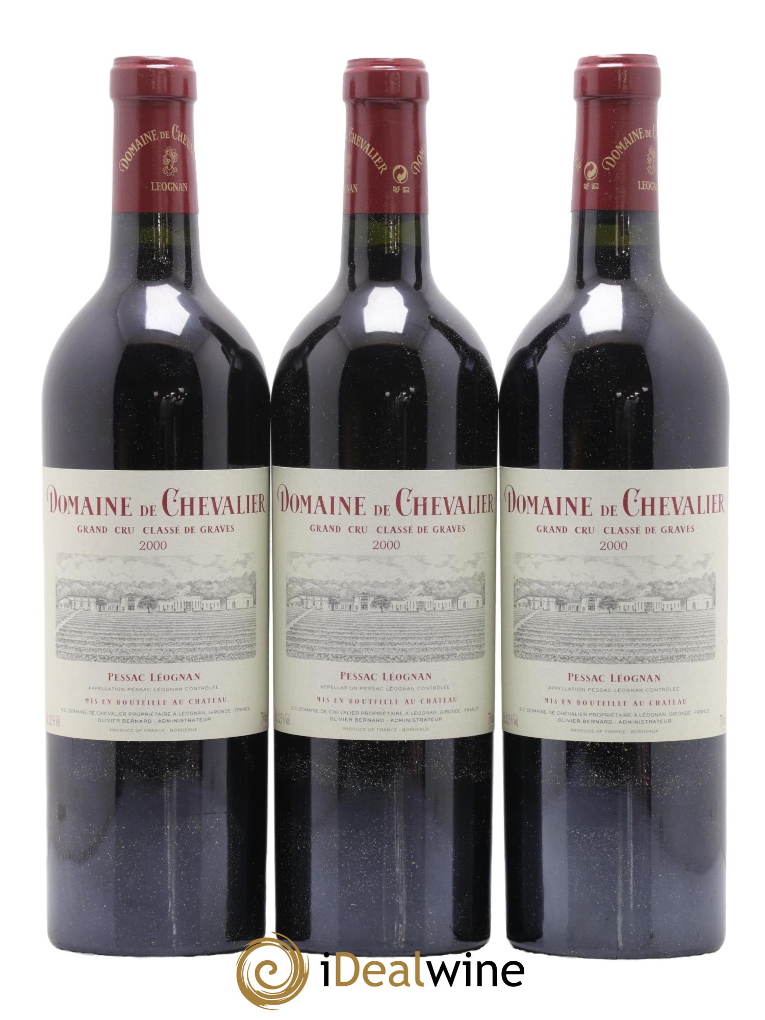 Domaine de Chevalier Cru Classé de Graves 2000 - Lot de 12 bouteilles - 4