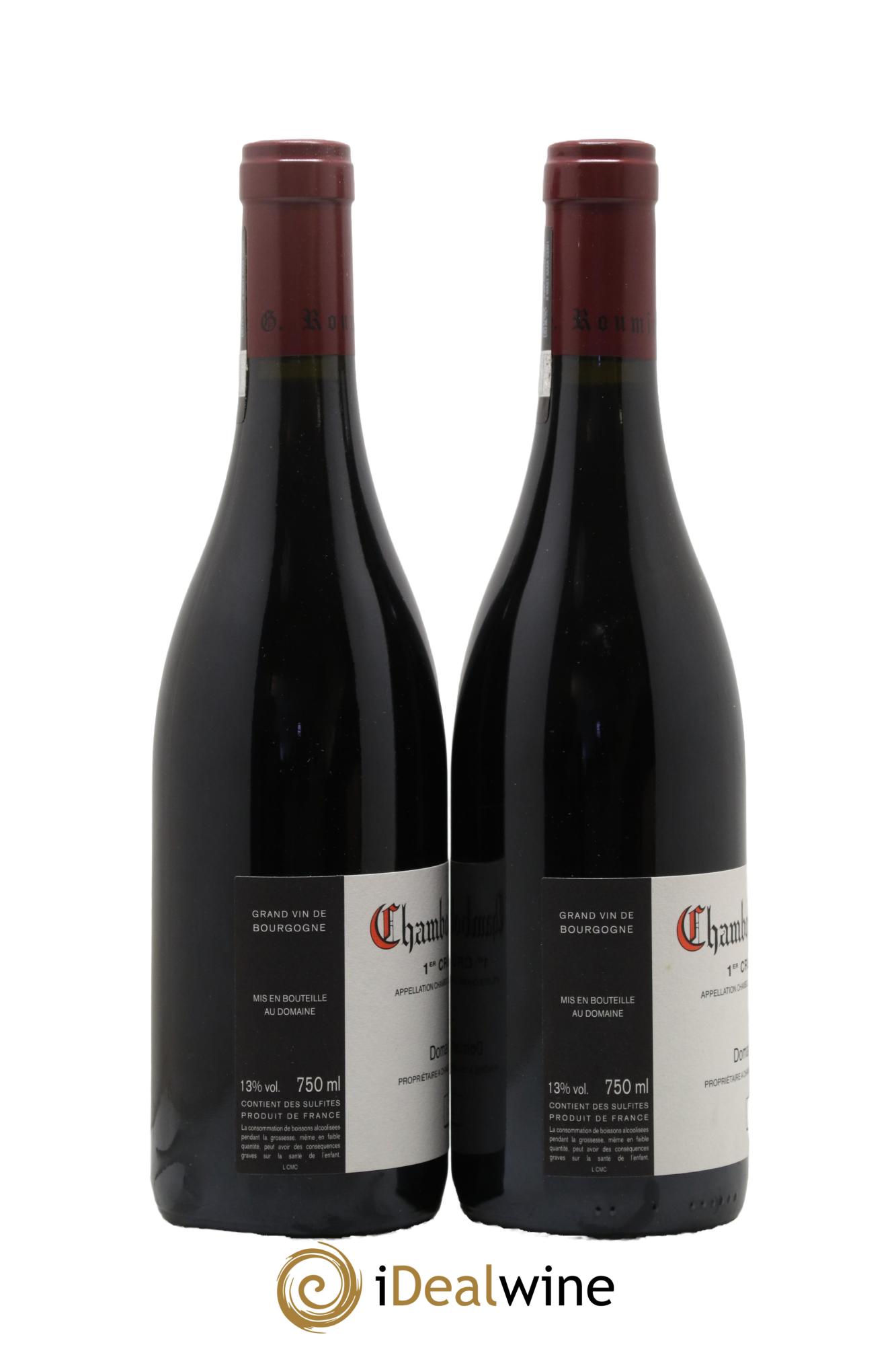 Chambolle-Musigny 1er Cru Les Cras Georges Roumier (Domaine) 2013 - Lot of 2 bottles - 1