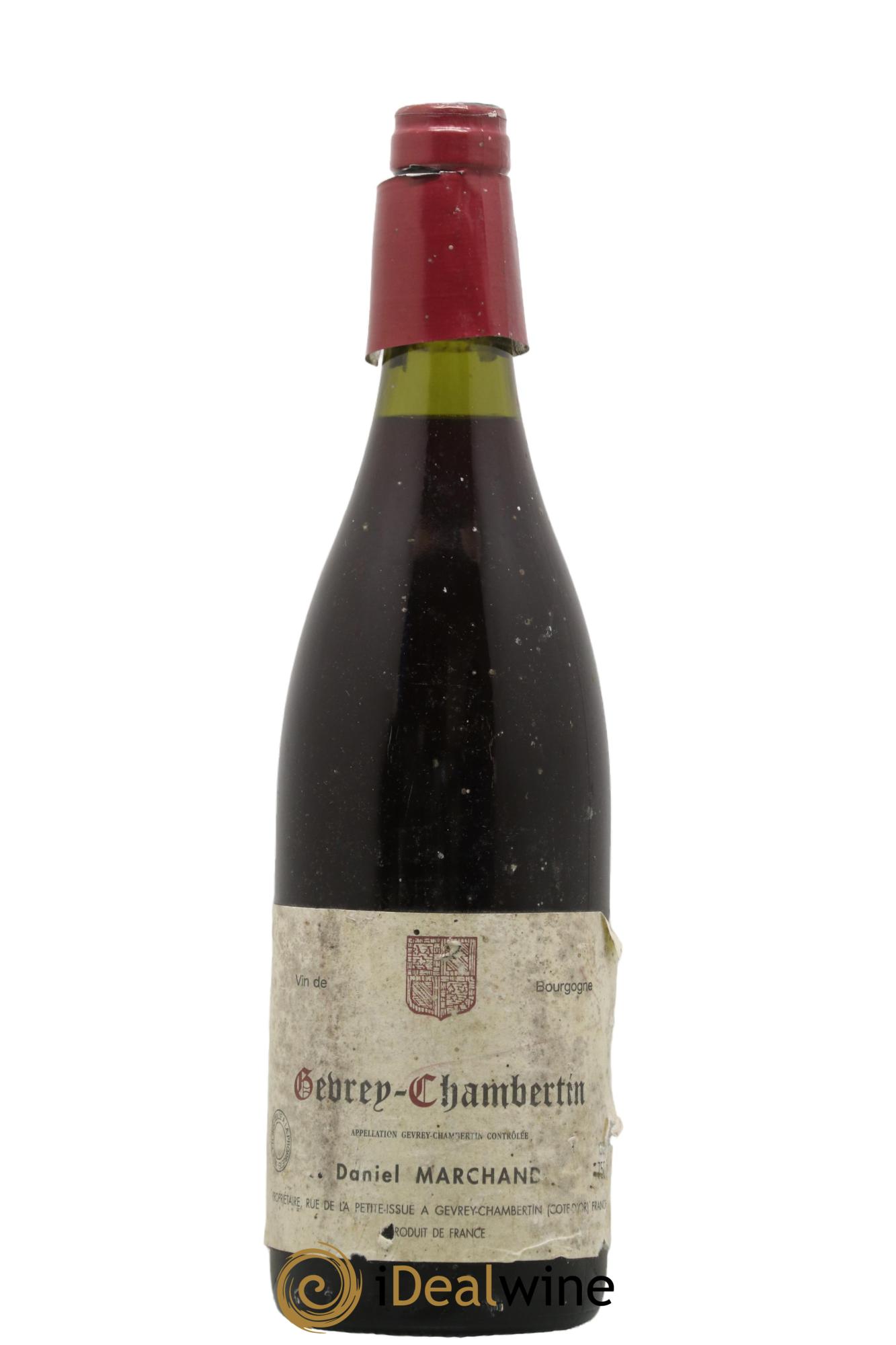 Gevrey-Chambertin Domaine Daniel Marchand - Lot de 1 bouteille - 0