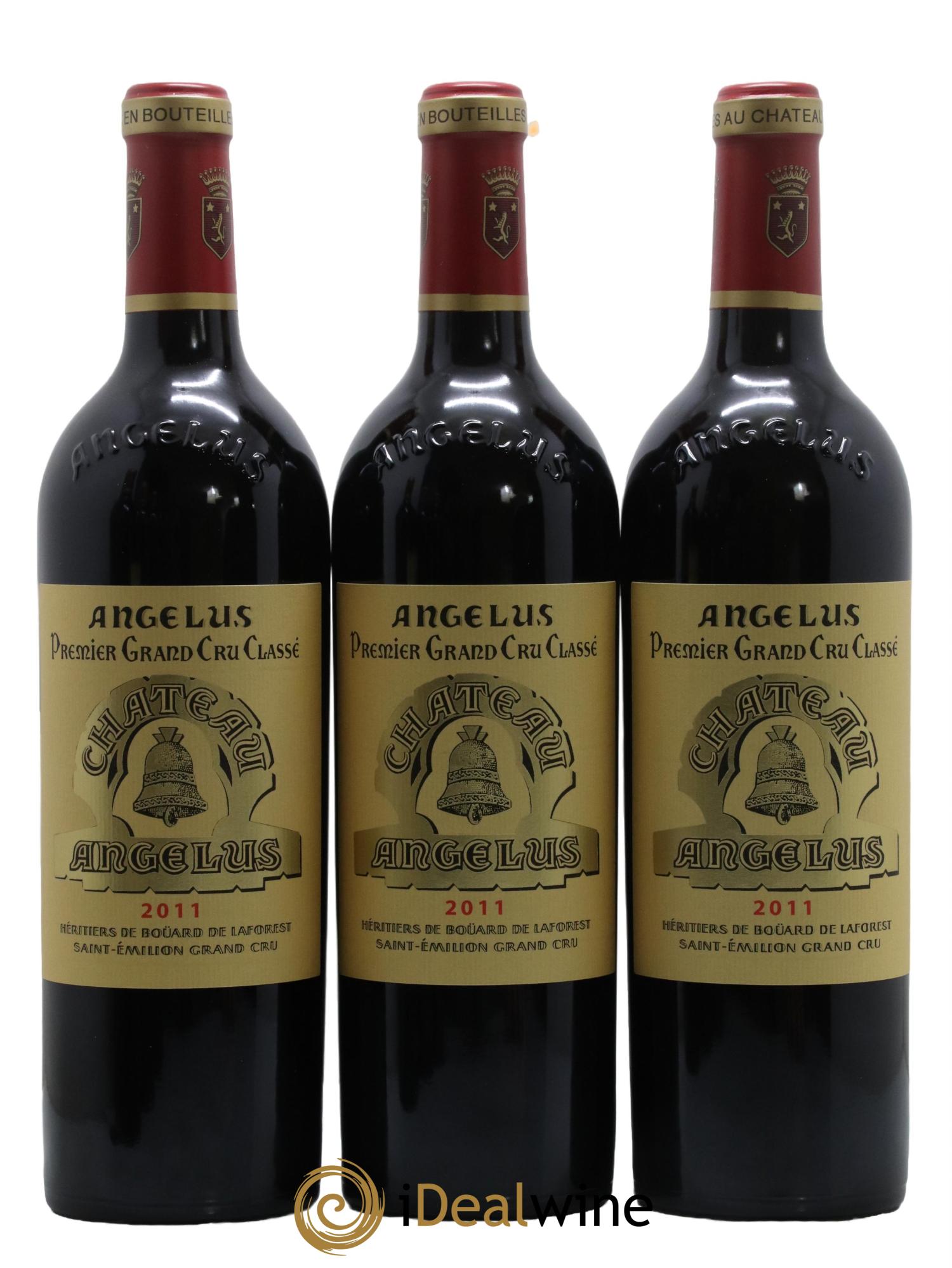 Château Angélus 1er Grand Cru Classé A 2011 - Lot de 6 bouteilles - 1