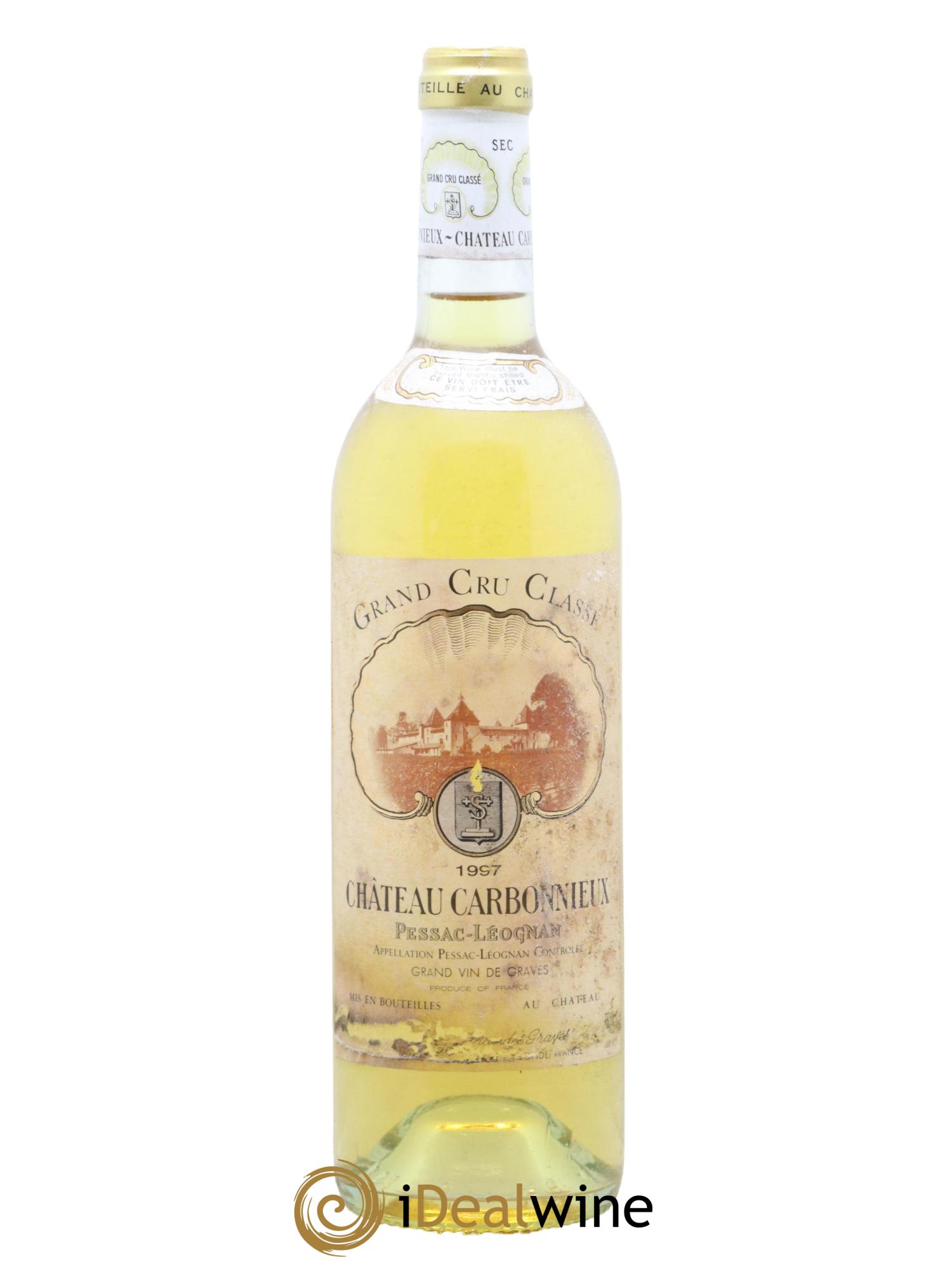 Château Carbonnieux Cru Classé de Graves 1997 - Lot de 1 bouteille - 0