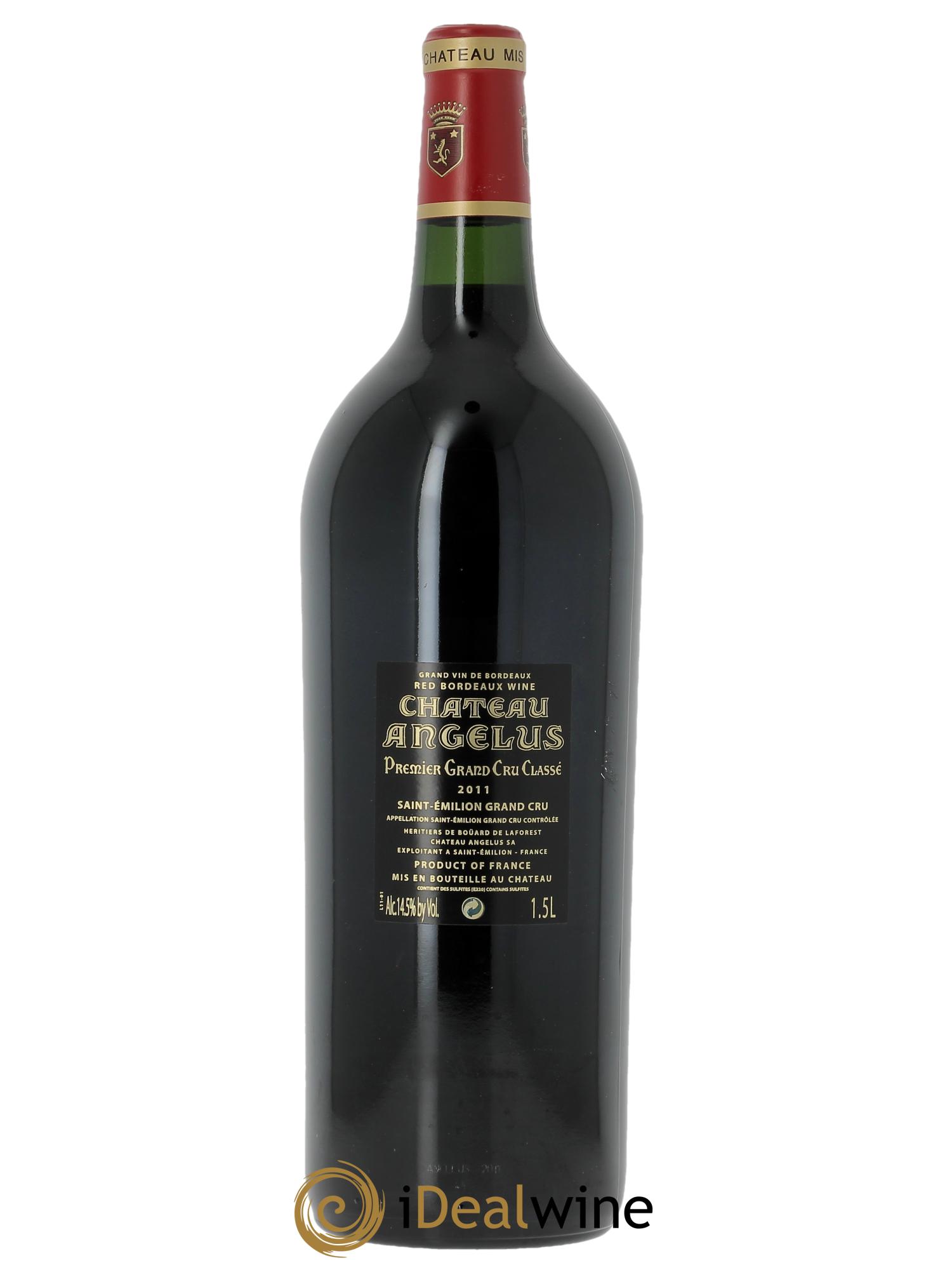 Château Angélus 1er Grand Cru Classé A 2011 - Lot de 1 magnum - 1