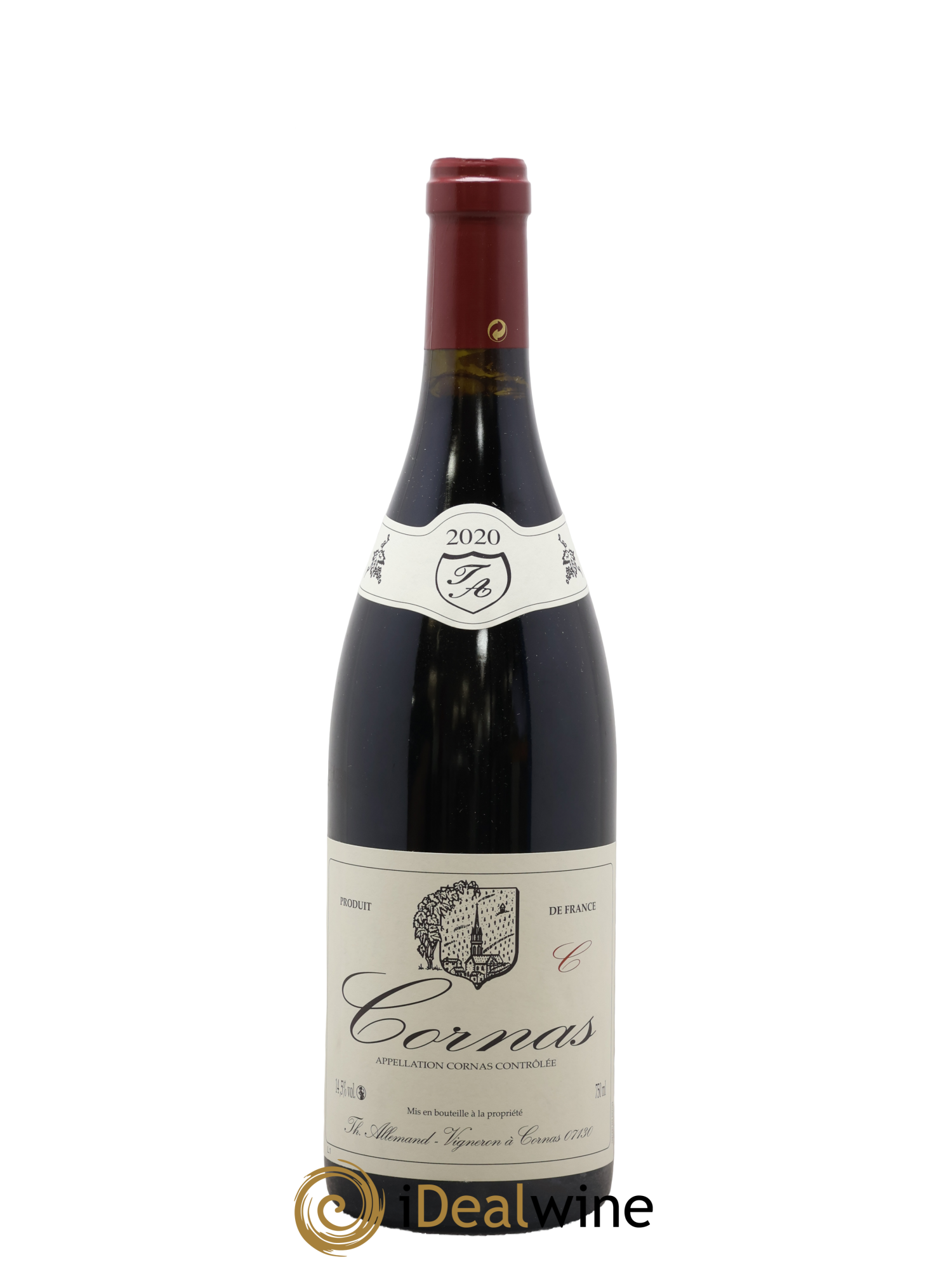 Cornas Chaillot Thierry Allemand 2020 - Lot de 1 bouteille - 0