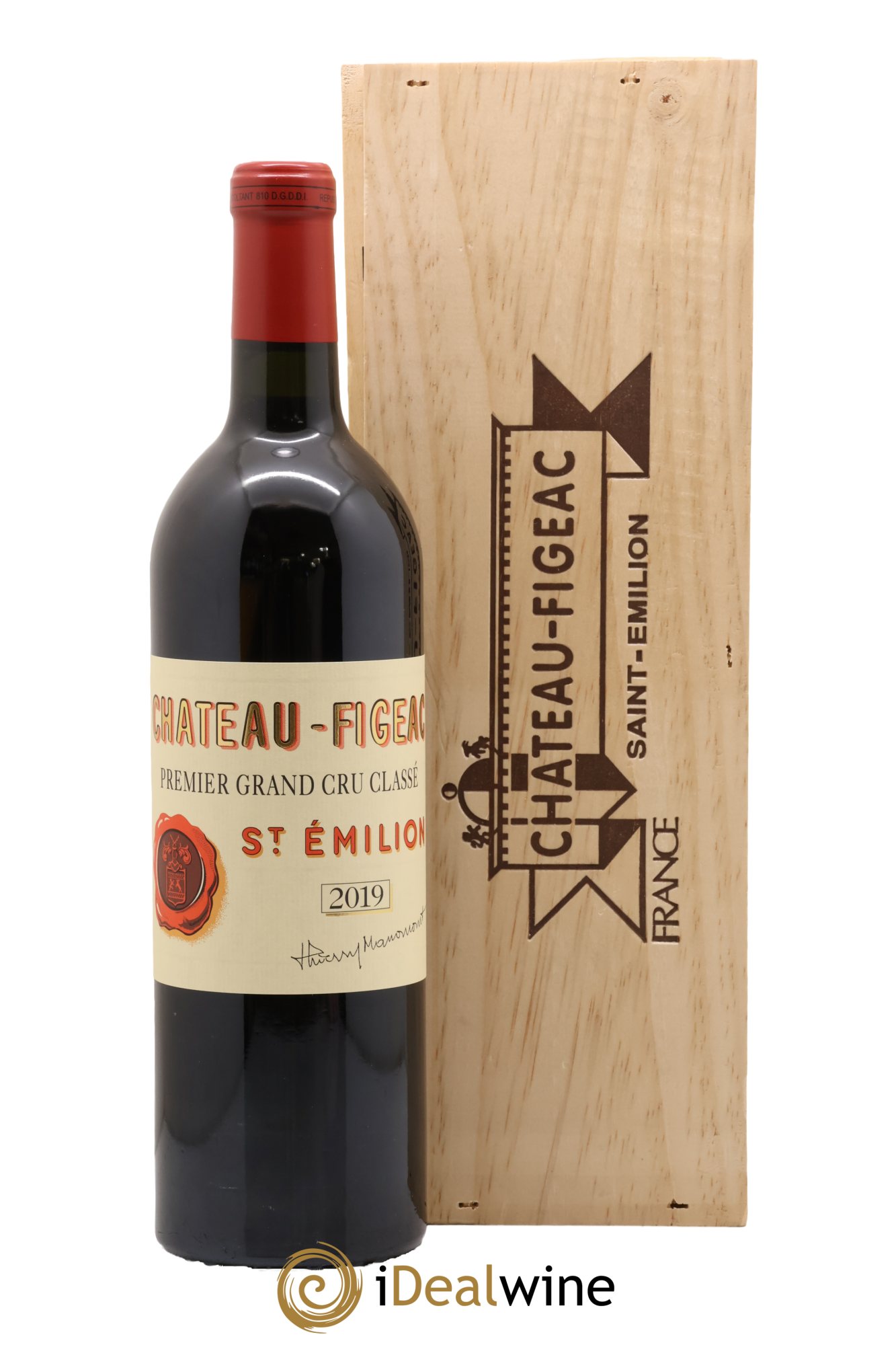 Château Figeac 1er Grand Cru Classé A 2019 - Lot de 1 bouteille - 0