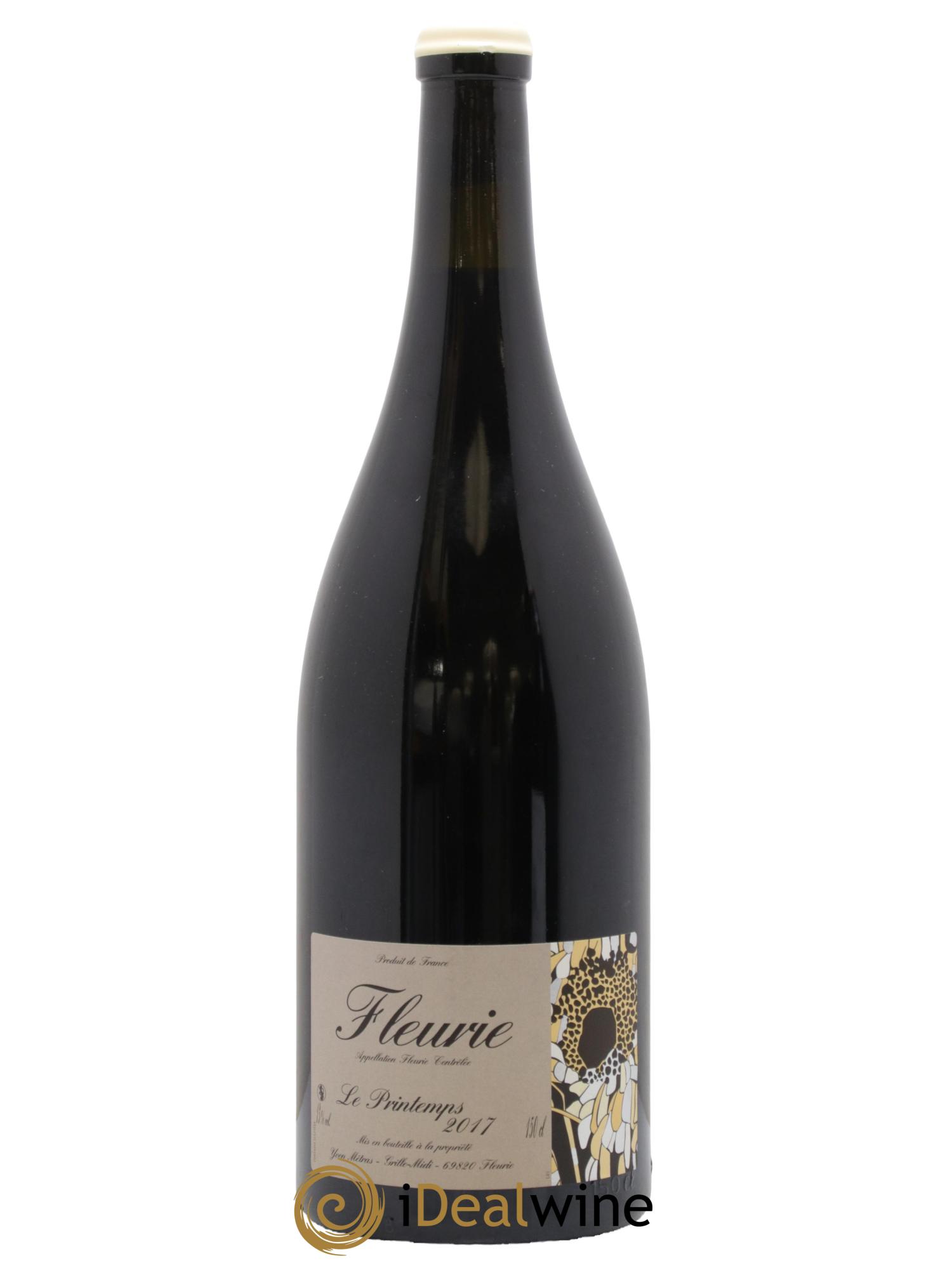 Fleurie Le Printemps Yvon Métras 2017 - Posten von 1 Magnum - 0