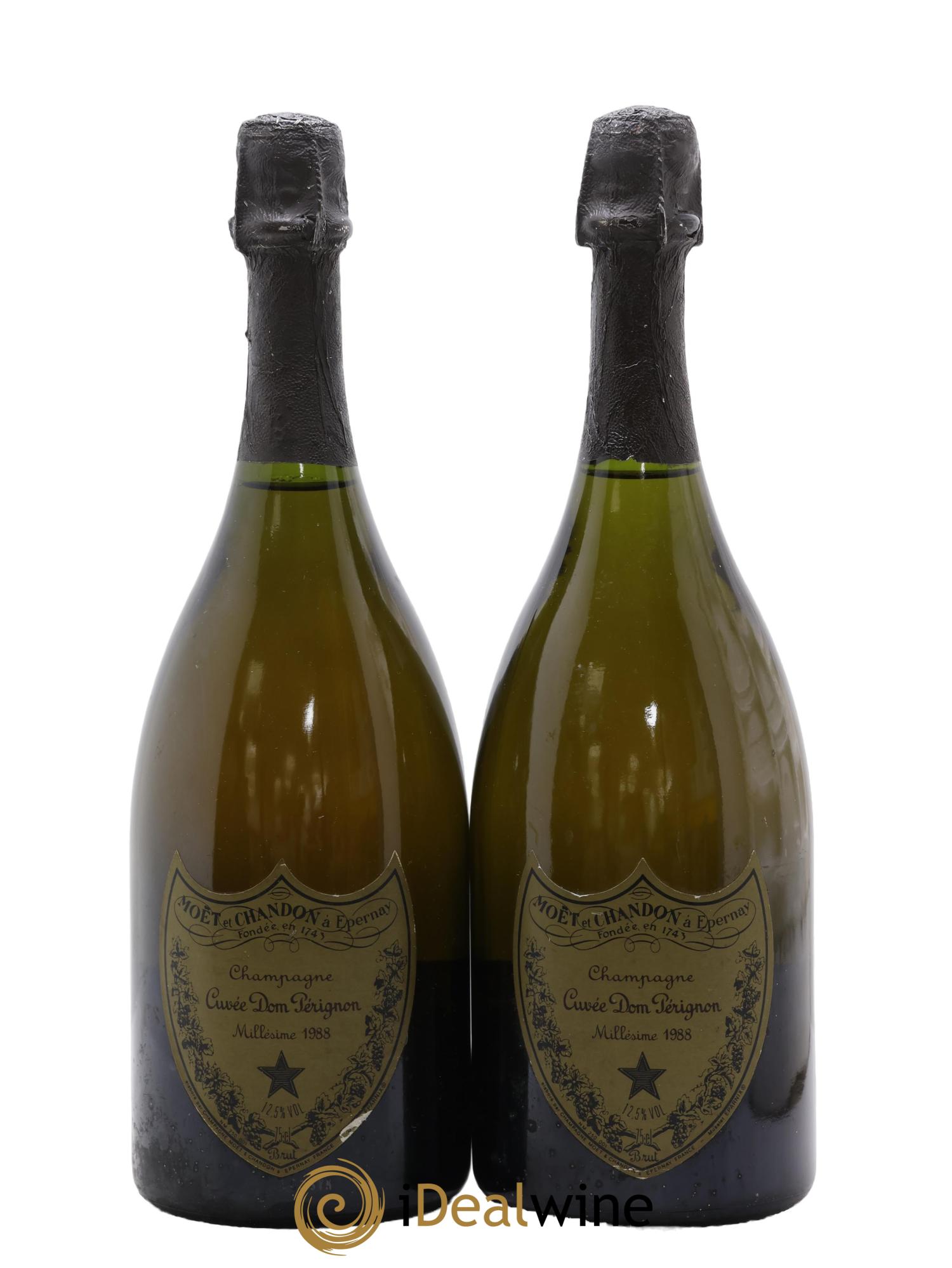 Brut Dom Pérignon 1988 - Posten von 2 Flaschen - 0