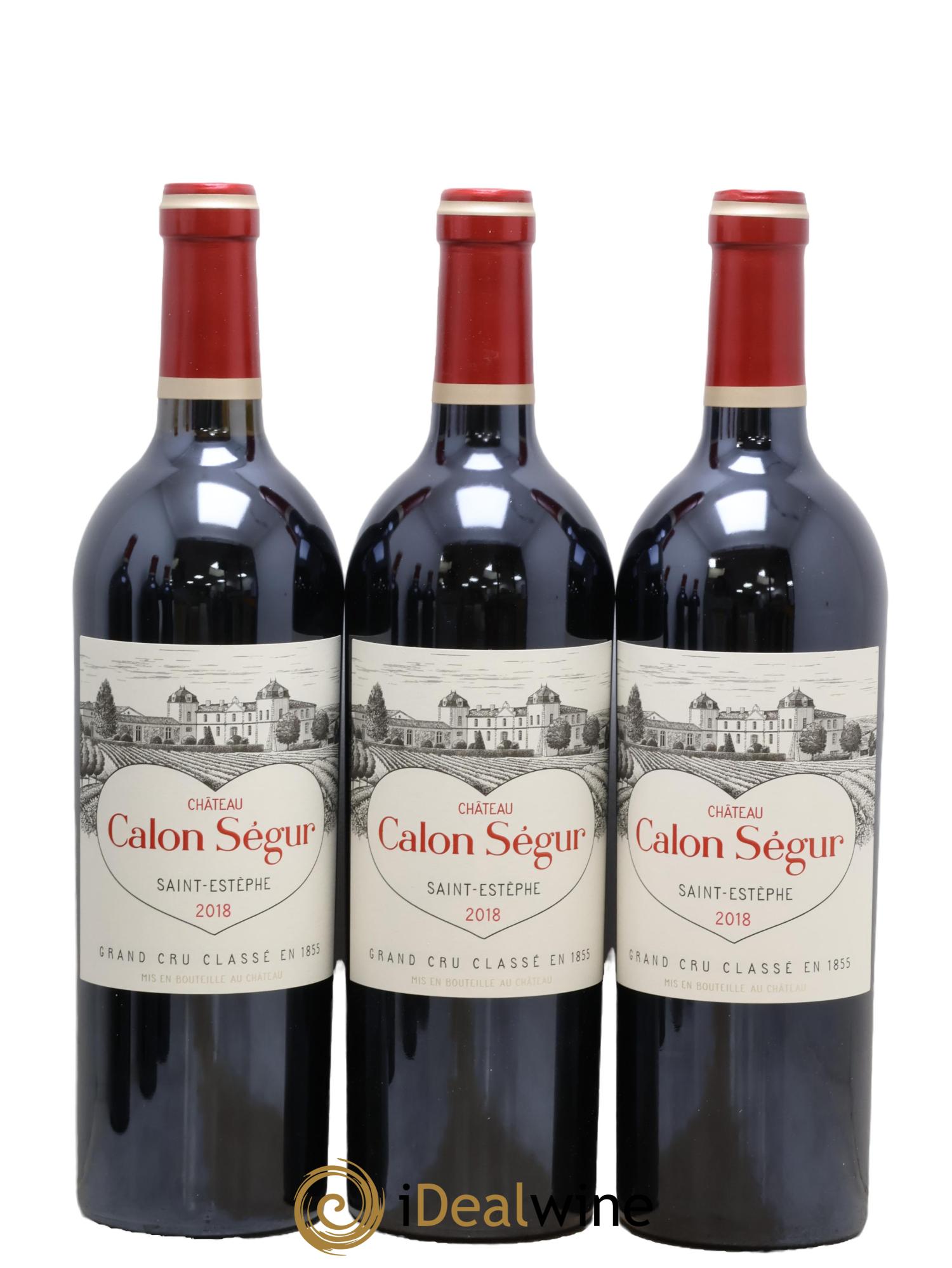 Château Calon Ségur 3ème Grand Cru Classé 2018 - Posten von 6 Flaschen - 2