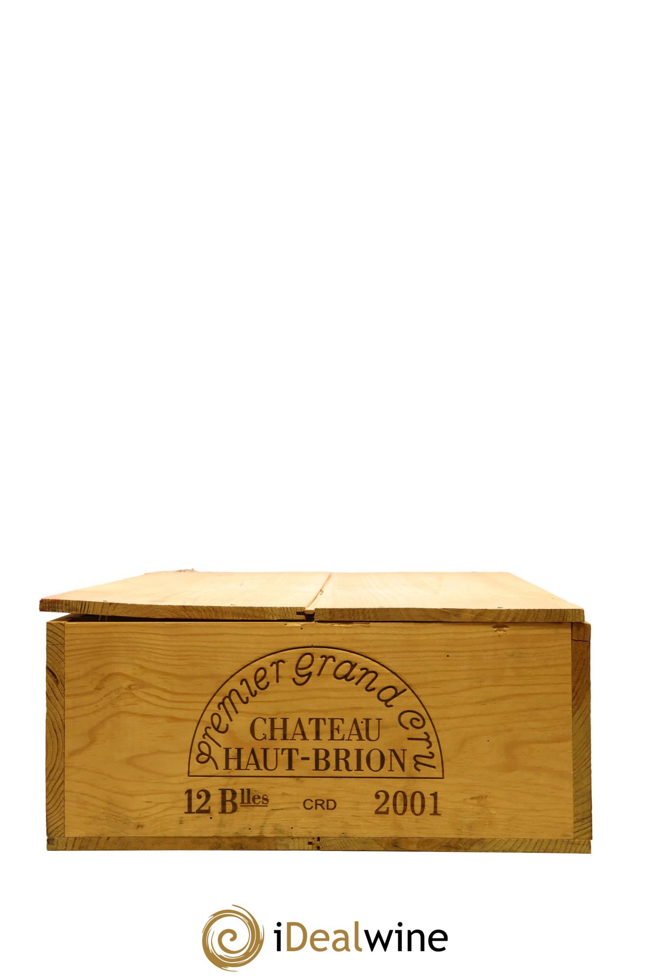 Château Haut Brion 1er Grand Cru Classé 2001 - Lot de 12 bouteilles - 6