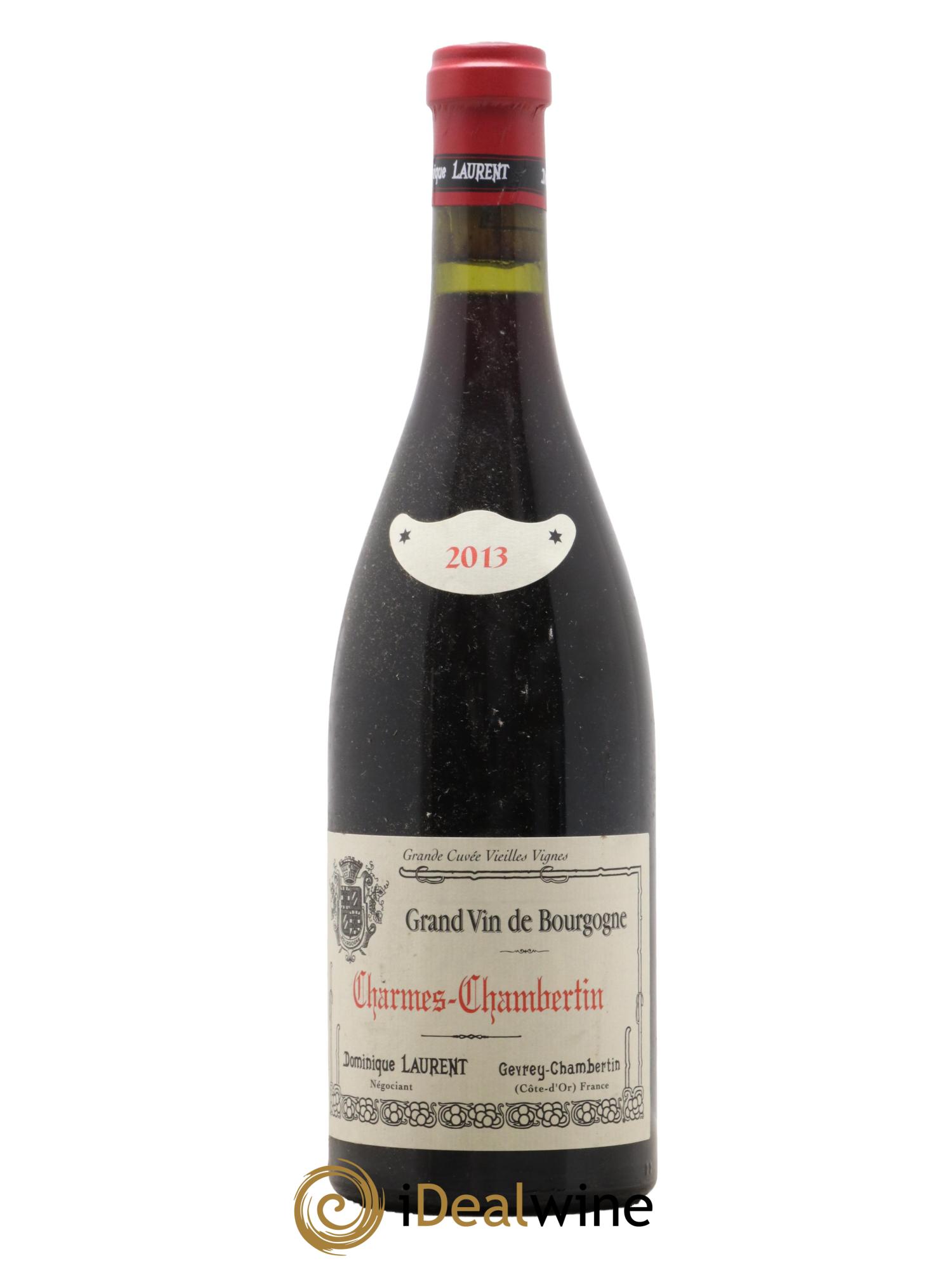 Charmes-Chambertin Grand Cru Vieilles Vignes Dominique Laurent 2013 - Lot de 1 bouteille - 0