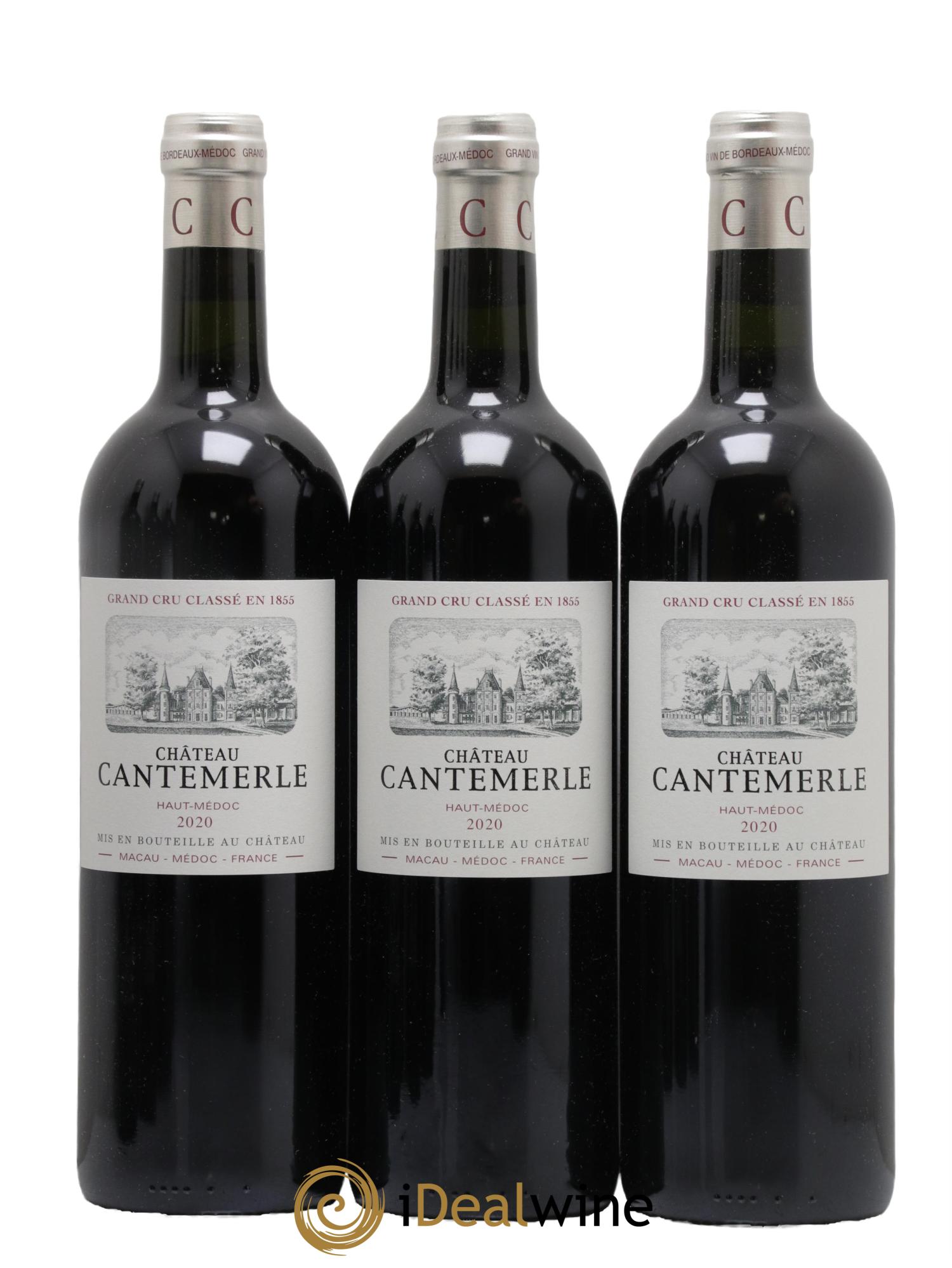 Château Cantemerle 5ème Grand Cru Classé 2020 - Lot de 12 bouteilles - 3