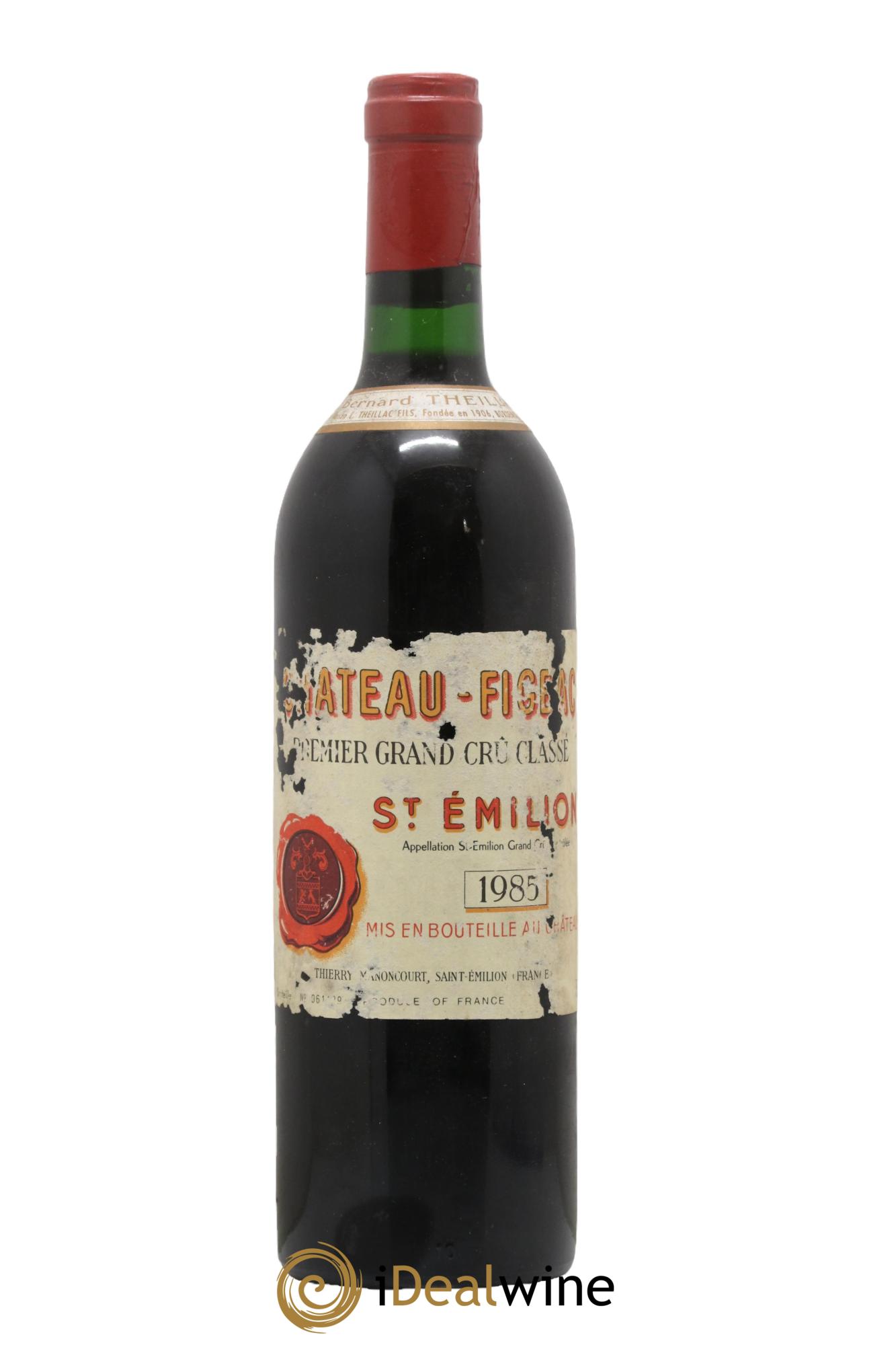 Château Figeac 1er Grand Cru Classé A 1985 - Lot de 1 bouteille - 0