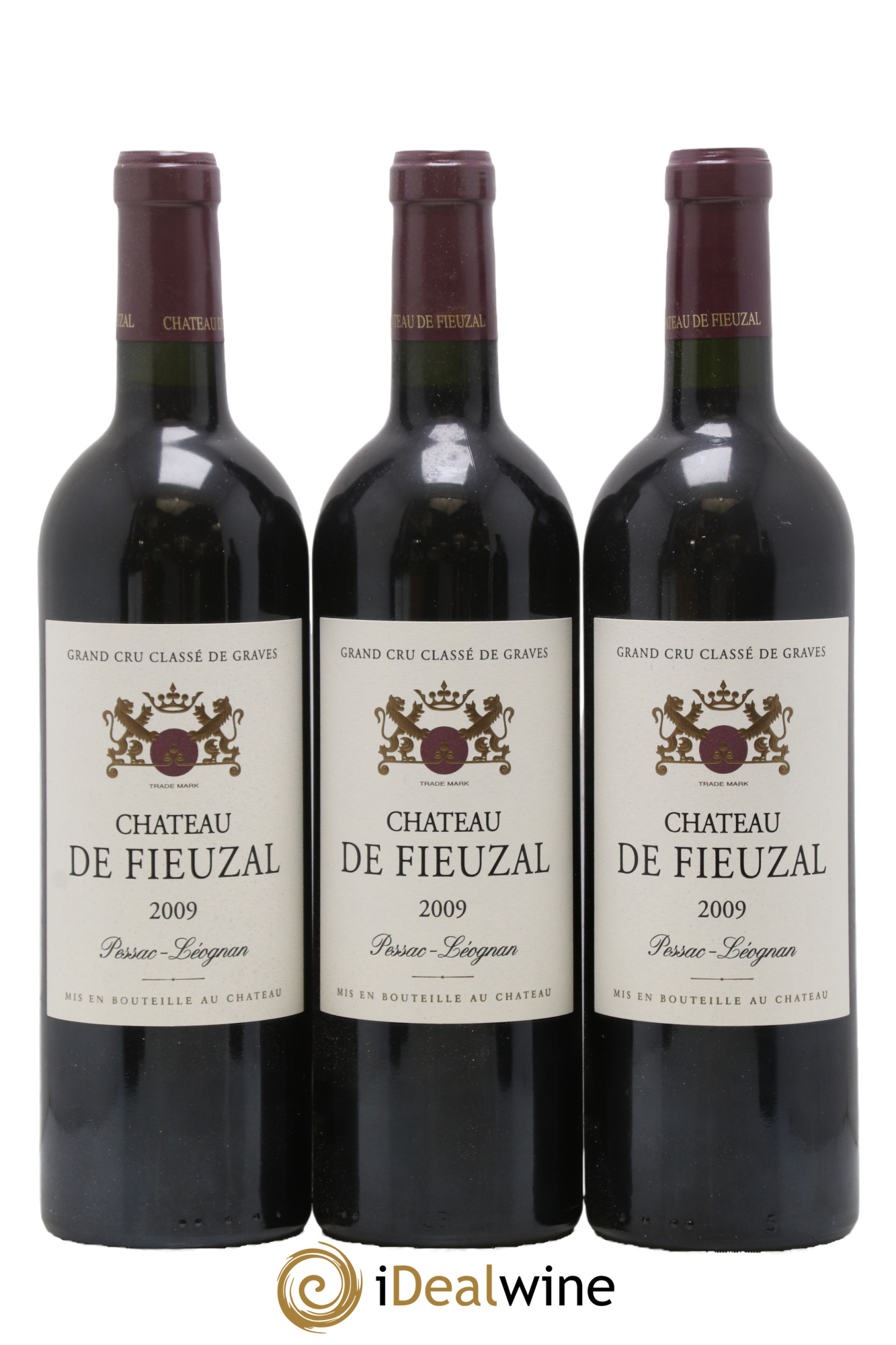 Château de Fieuzal Cru Classé de Graves 2009 - Lot de 3 bouteilles - 0
