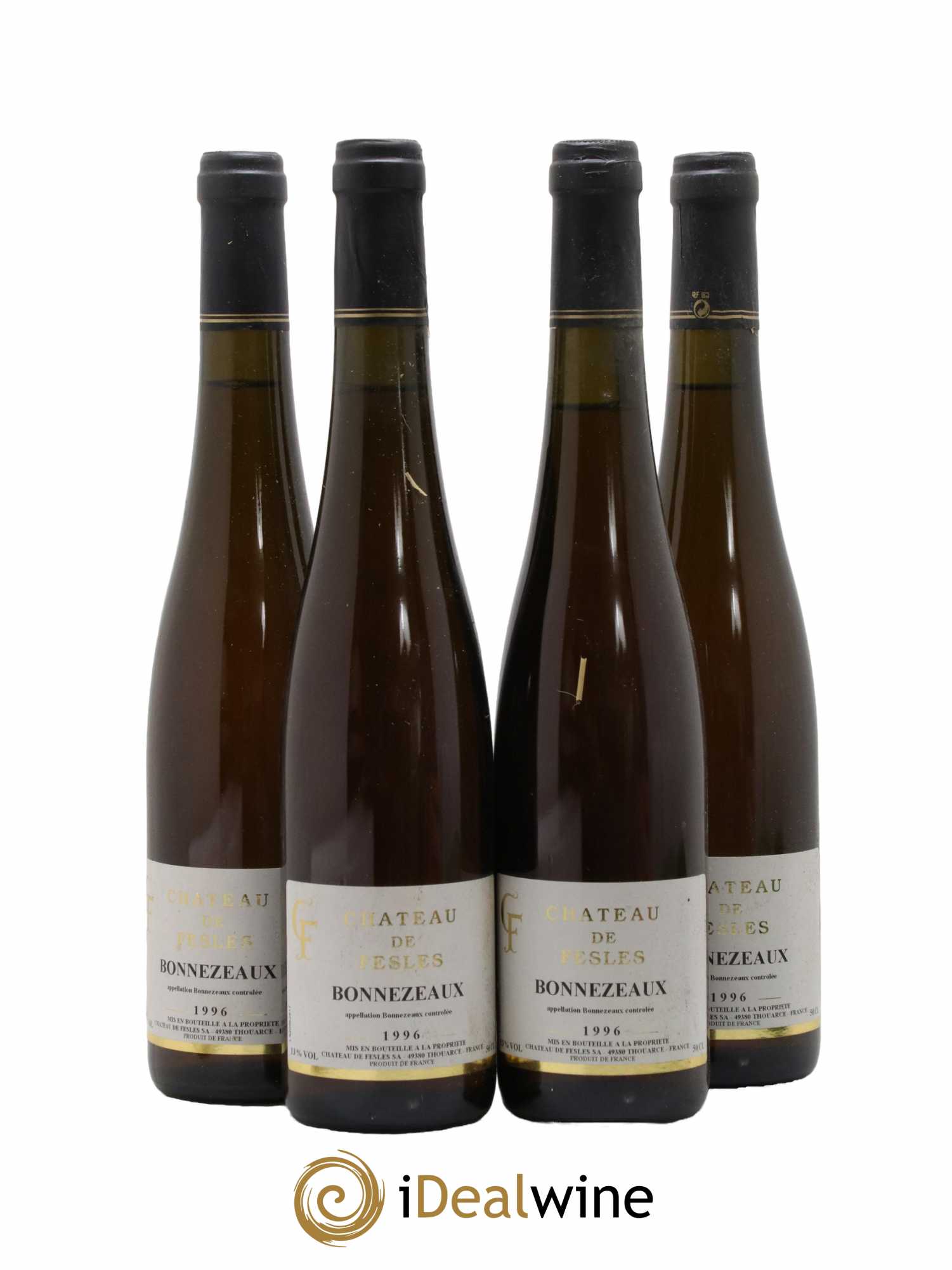 Bonnezeaux Château de Fesles 1996 - Lotto di 4 bottiglie - 0