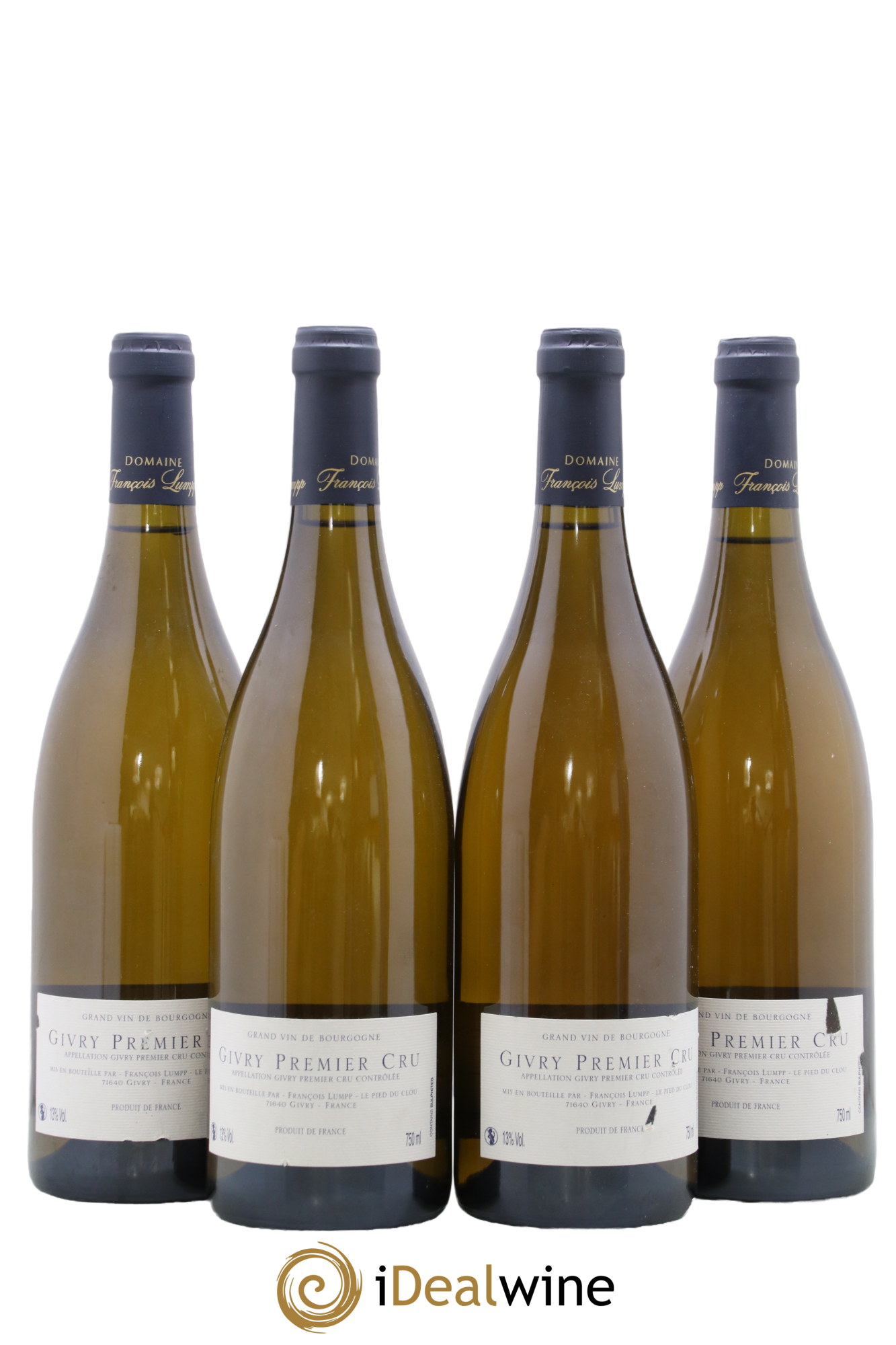 Givry 1er Cru Petit Marole François Lumpp (Domaine) 2013 - Lot de 4 bouteilles - 1