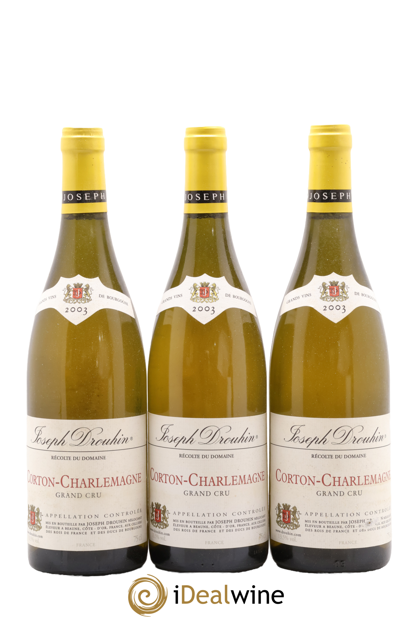 Corton-Charlemagne Grand Cru Joseph Drouhin 2003 - Lotto di 6 bottiglie - 1