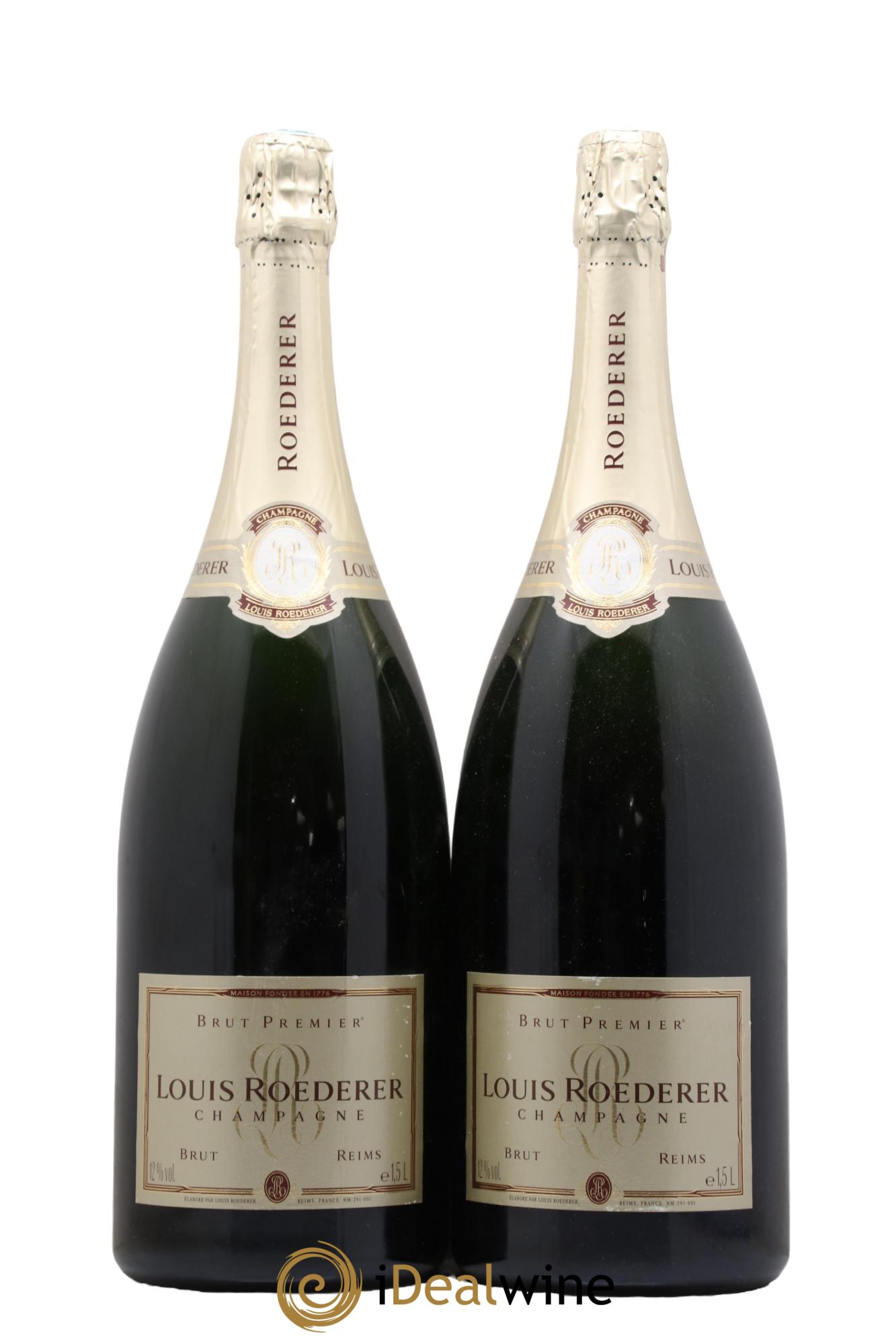 Premier Brut Louis Roederer - Lot de 2 magnums - 0