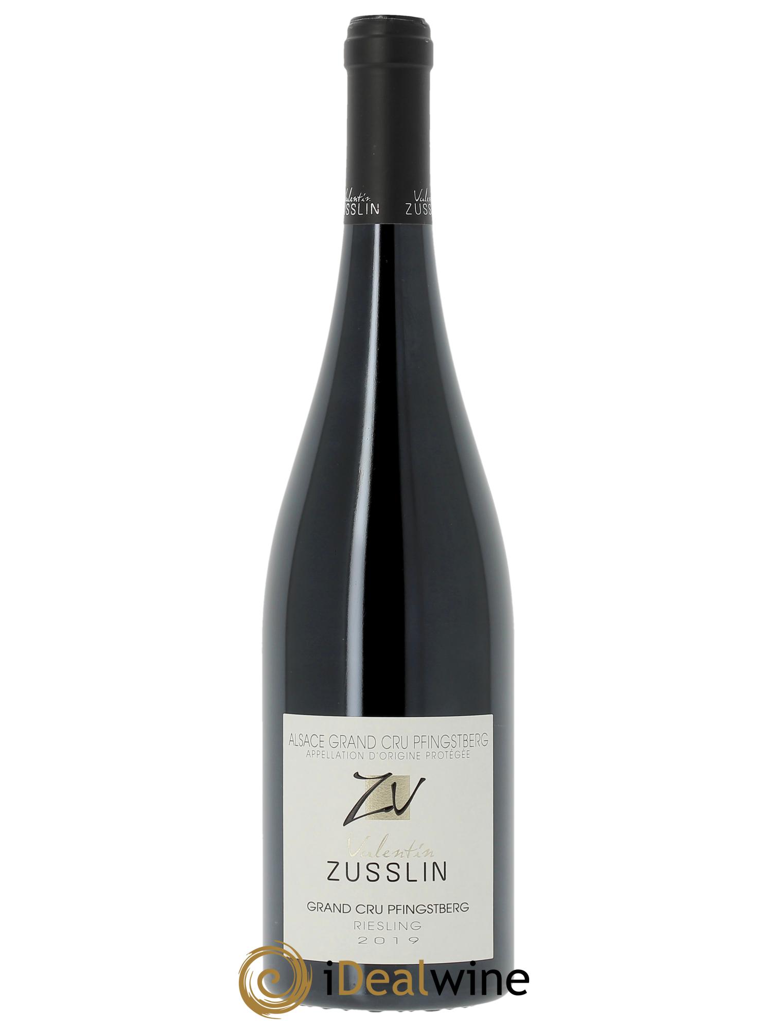 Alsace Riesling Grand Cru Pfingstberg Valentin Zusslin (Domaine)  2019 - Lot de 1 bouteille - 0