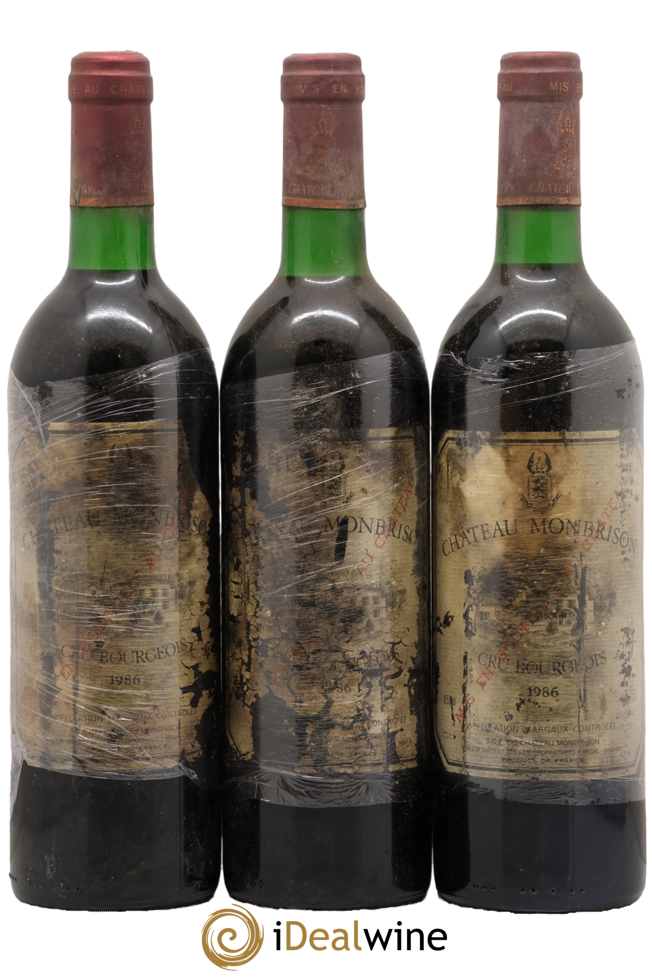 Château Monbrison 1986 - Posten von 3 Flaschen - 0