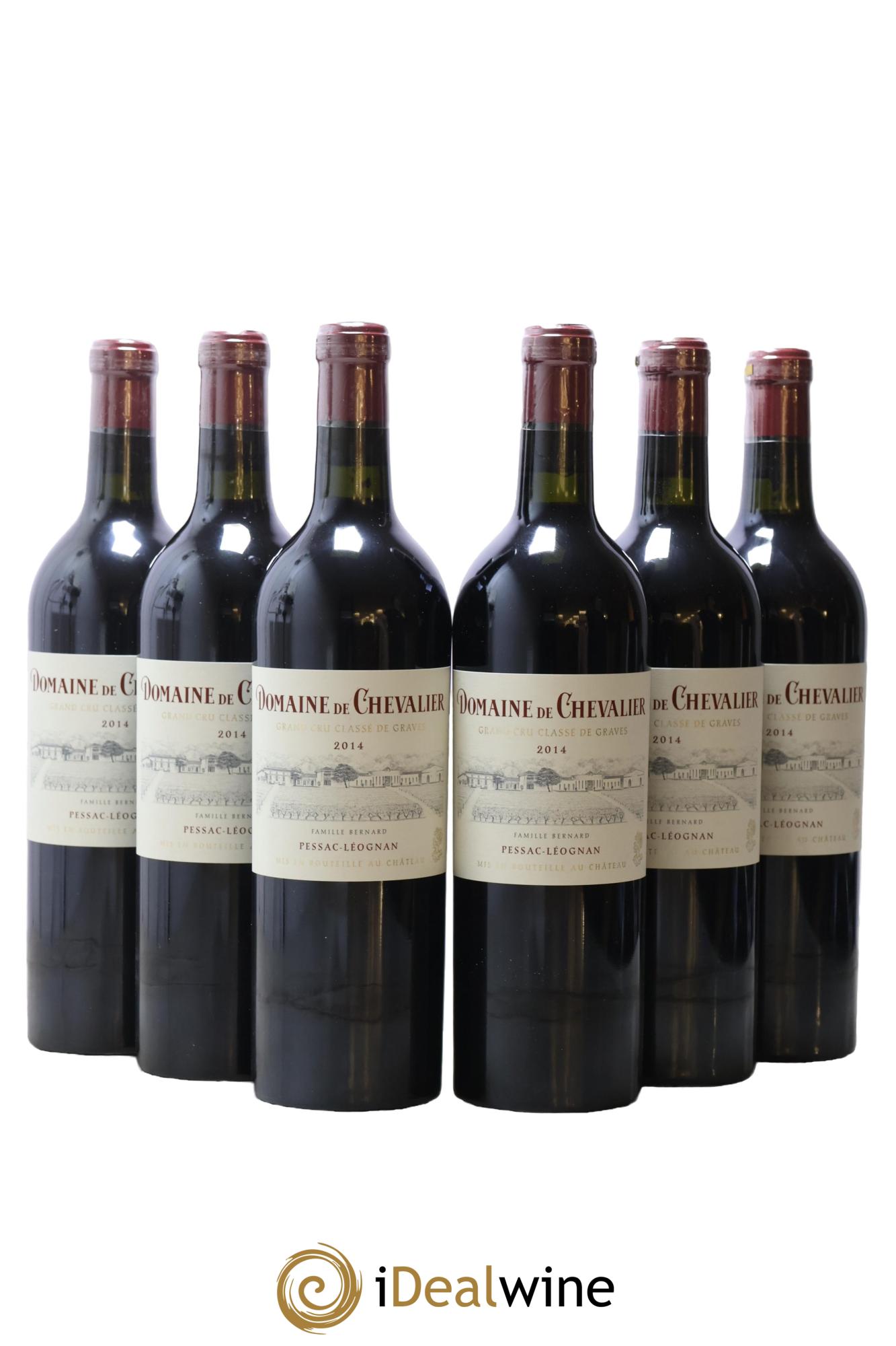 Domaine de Chevalier Cru Classé de Graves 2014 - Lot de 6 bouteilles - 0