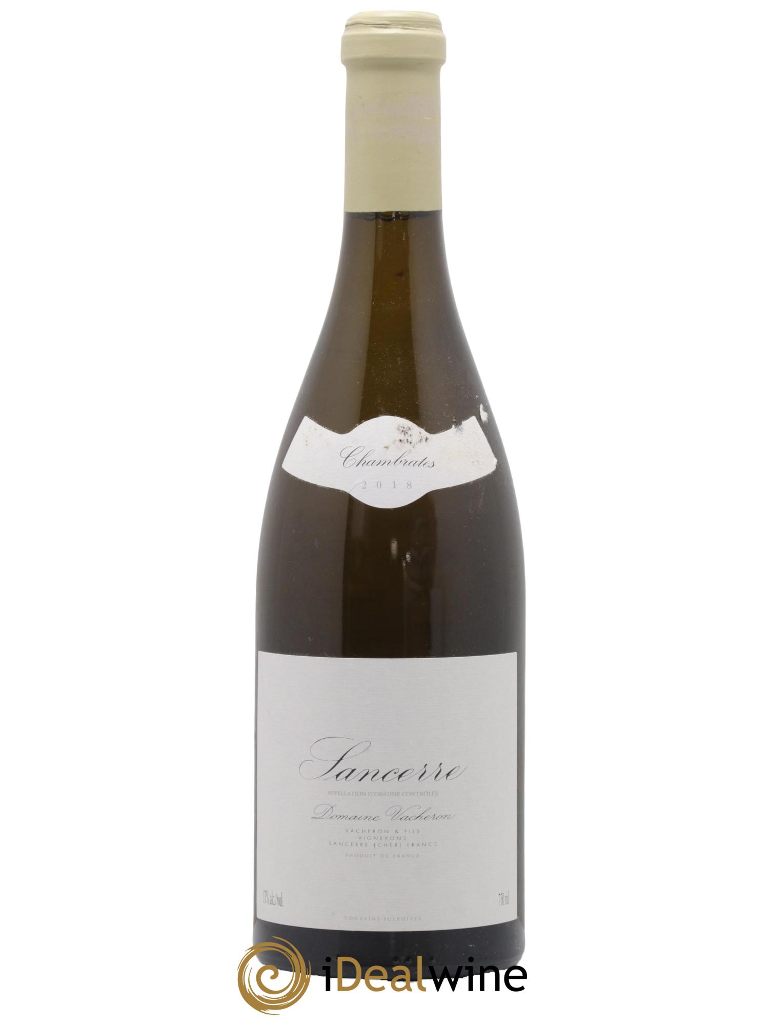 Sancerre Chambrates Domaine Vacheron et Fils 2018 - Lot de 1 bouteille - 0