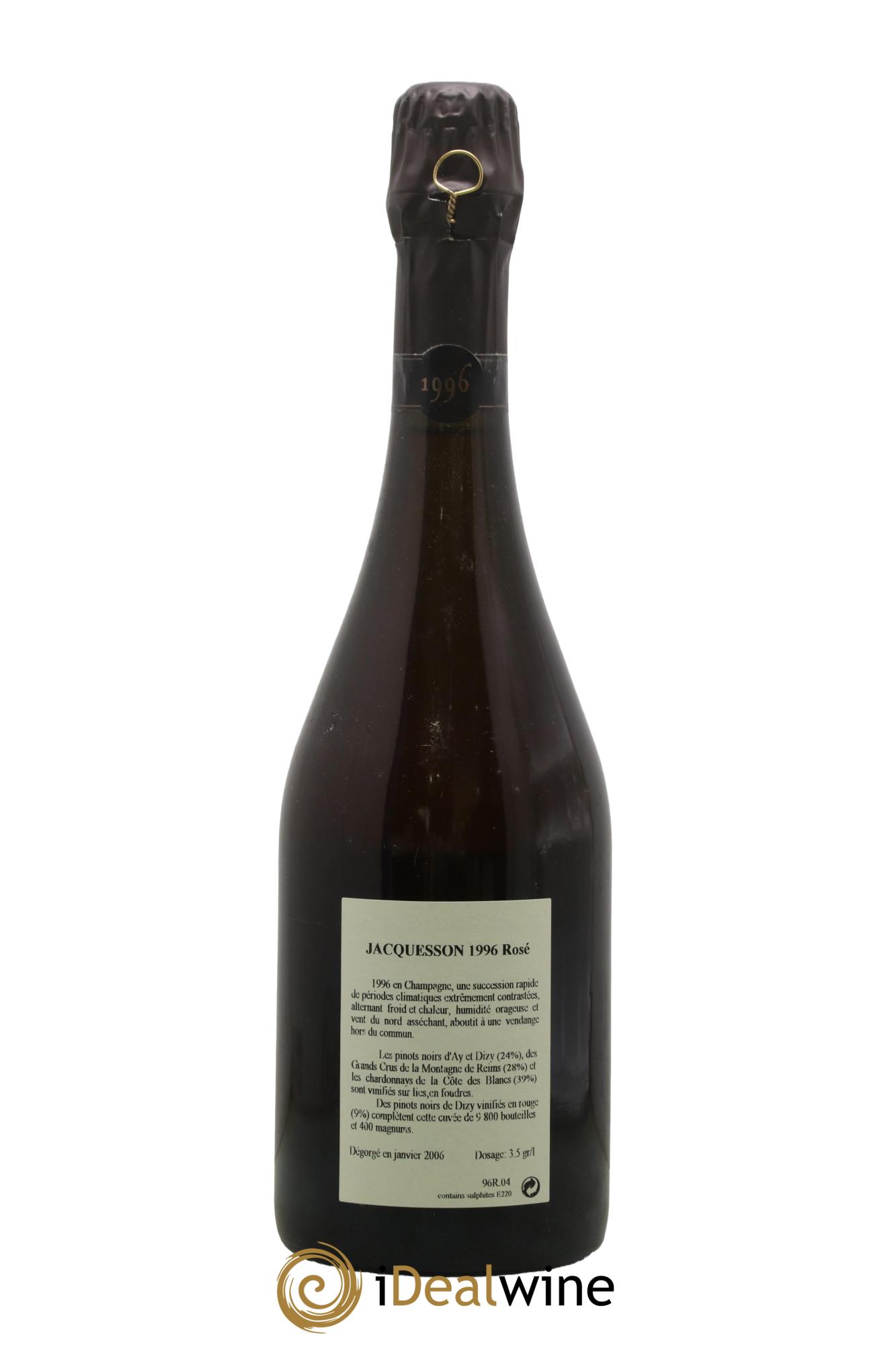 Champagne - Jacquesson 1996 - Lot de 1 bouteille - 1