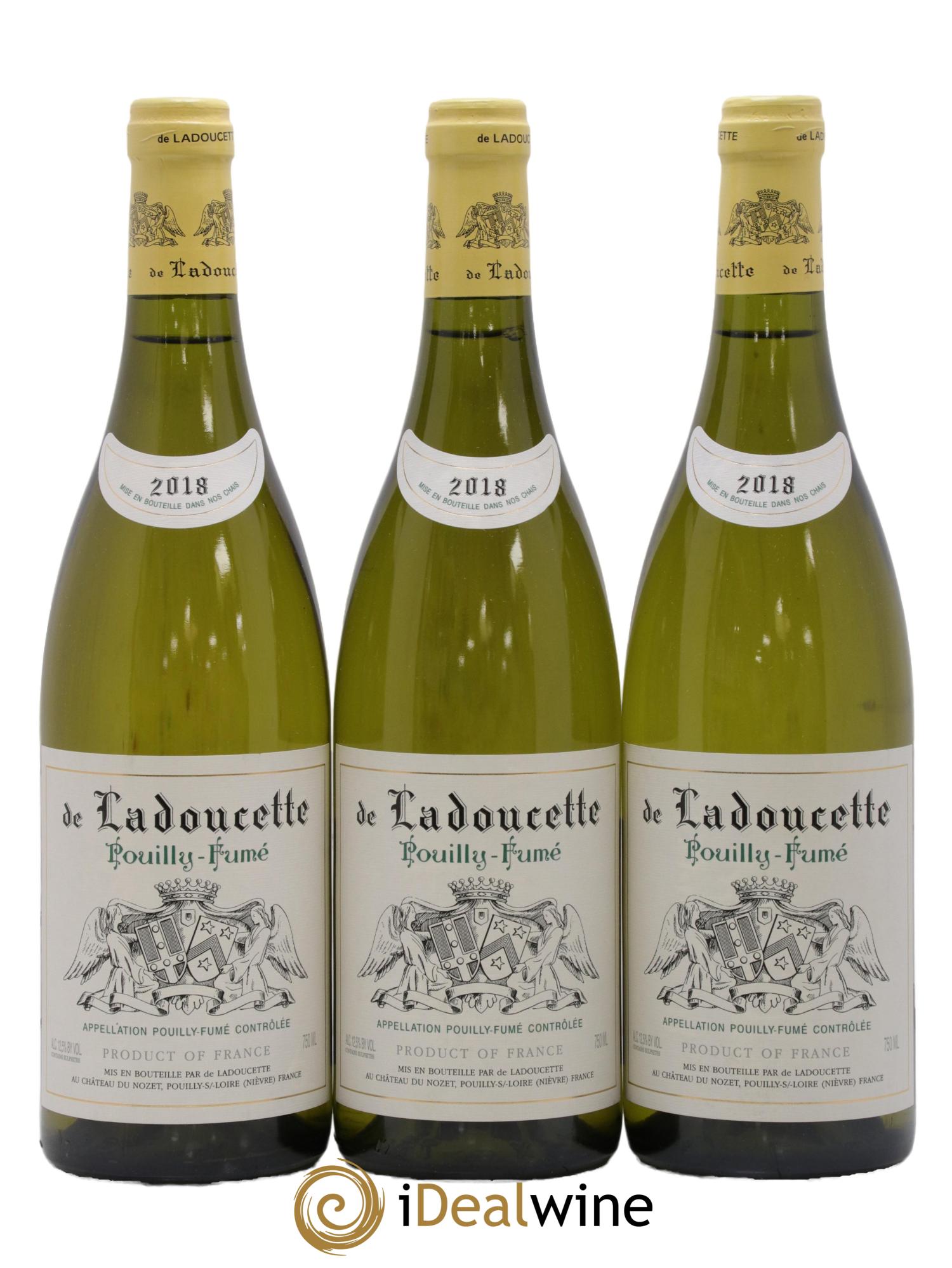 Pouilly-Fumé Patrick de Ladoucette 2018 - Lot de 3 bouteilles - 0