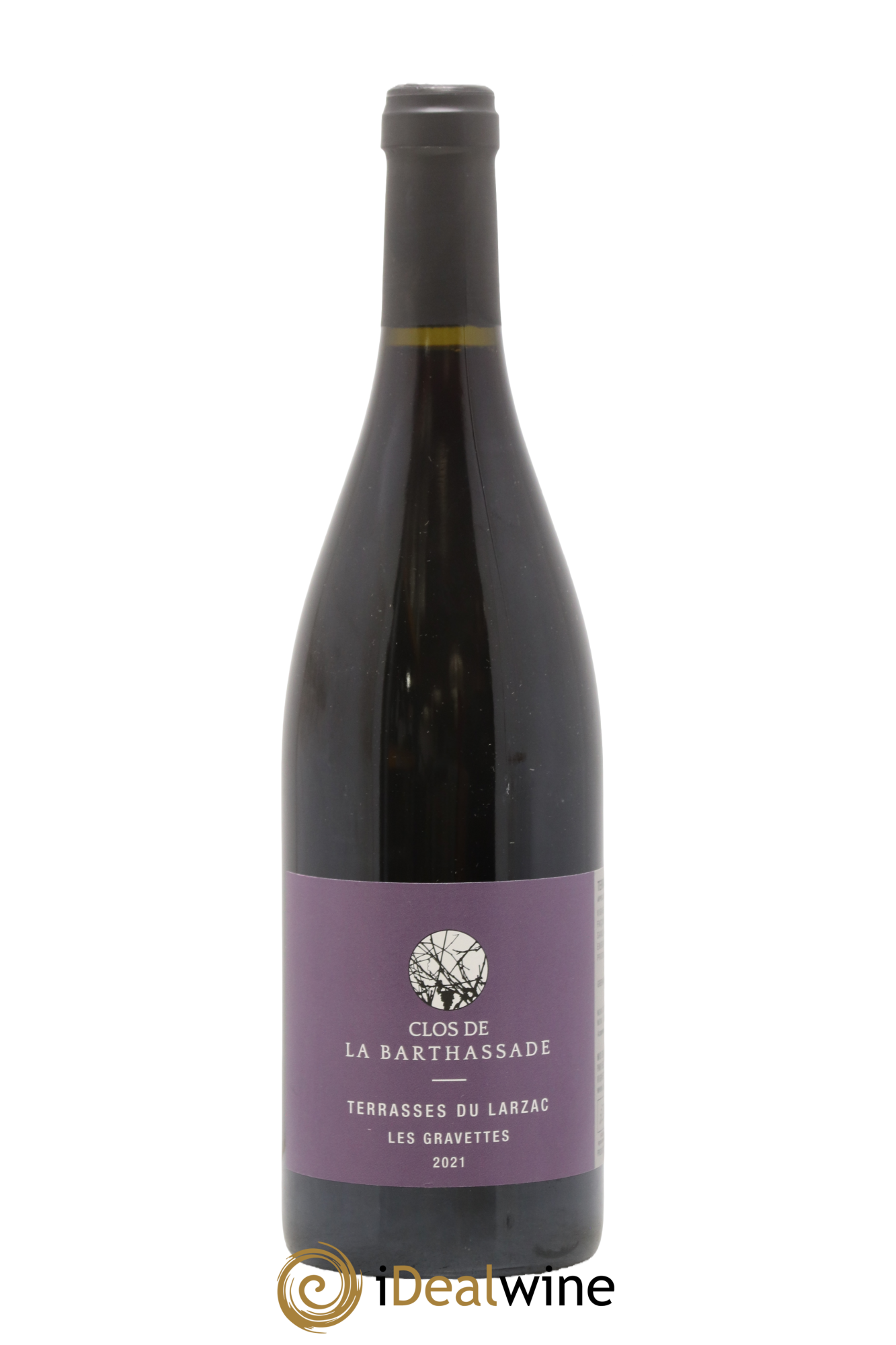 Terrasses du Larzac Les Gravettes Le Clos de la Barthassade 2021 - Lot de 1 bouteille - 0