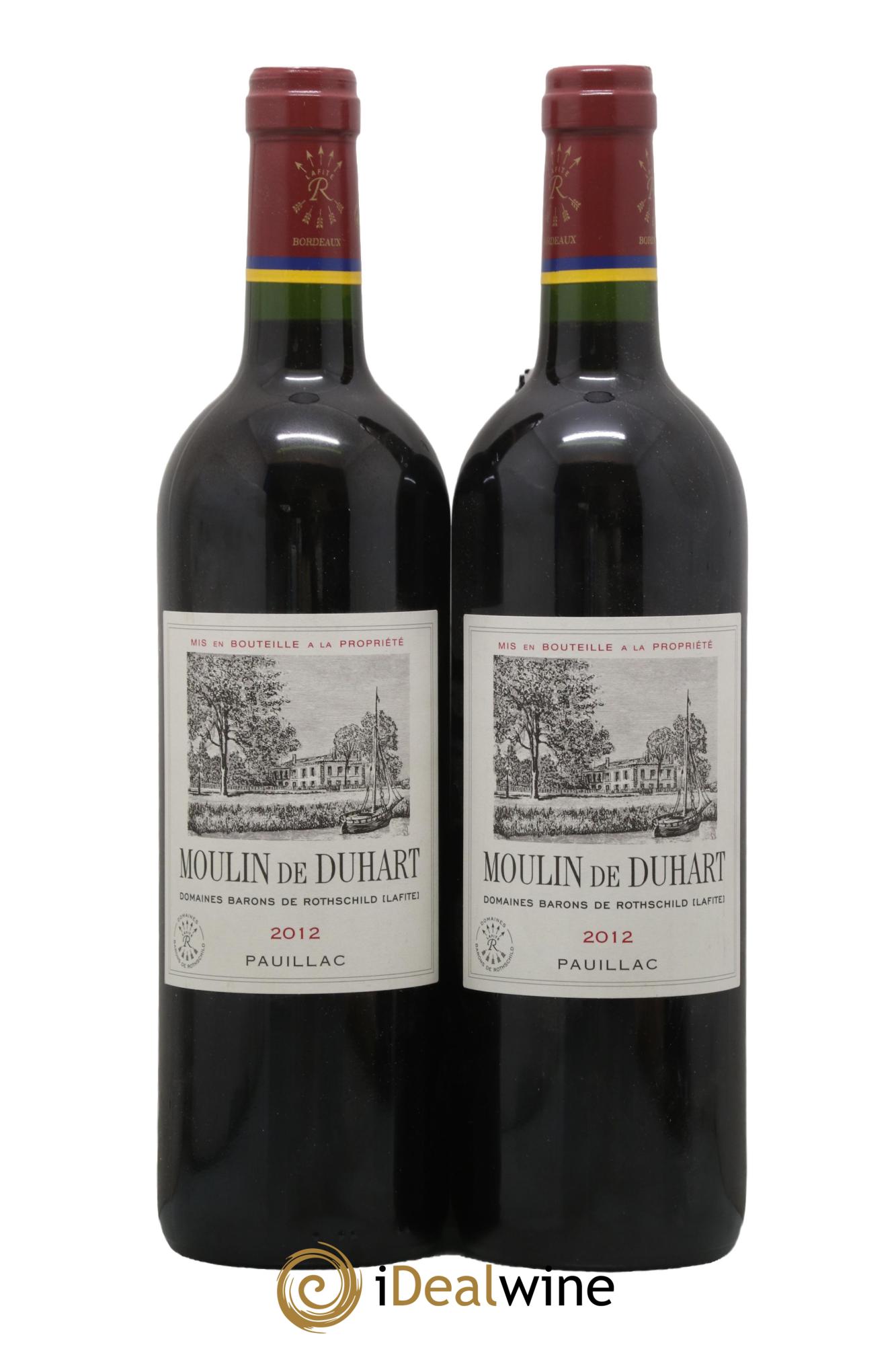 Moulin de Duhart Second Vin 2012 - Lotto di 2 bottiglie - 0