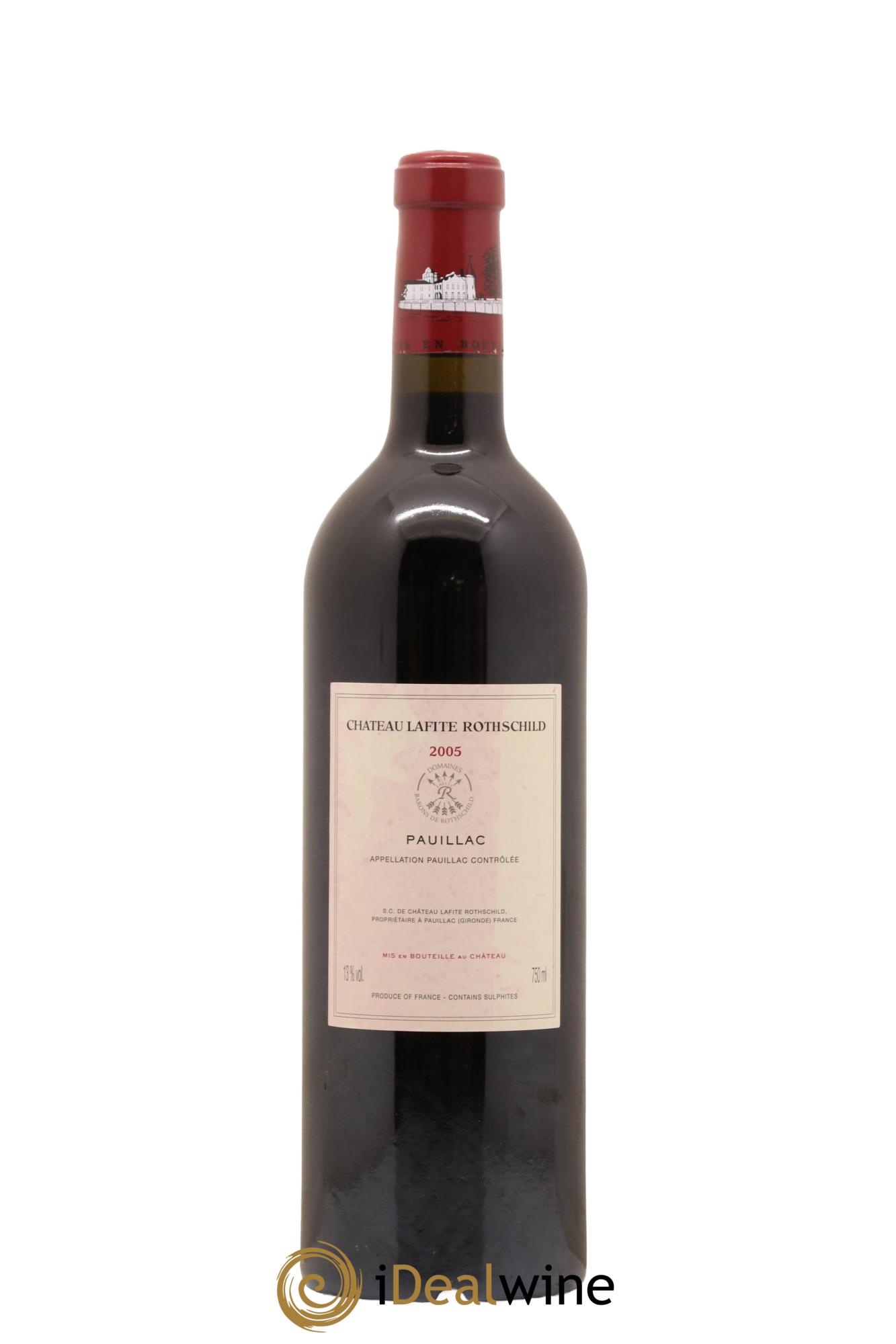 Château Lafite Rothschild 1er Grand Cru Classé 2005 - Lot de 1 bouteille - 1