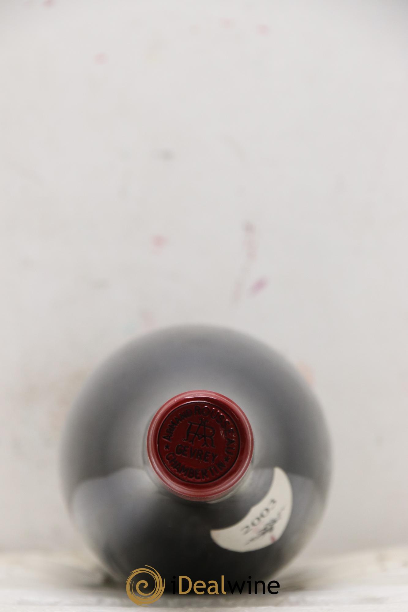 Gevrey-Chambertin 1er Cru Clos Saint-Jacques Armand Rousseau (Domaine) 2003 - Lot of 1 bottle - 1