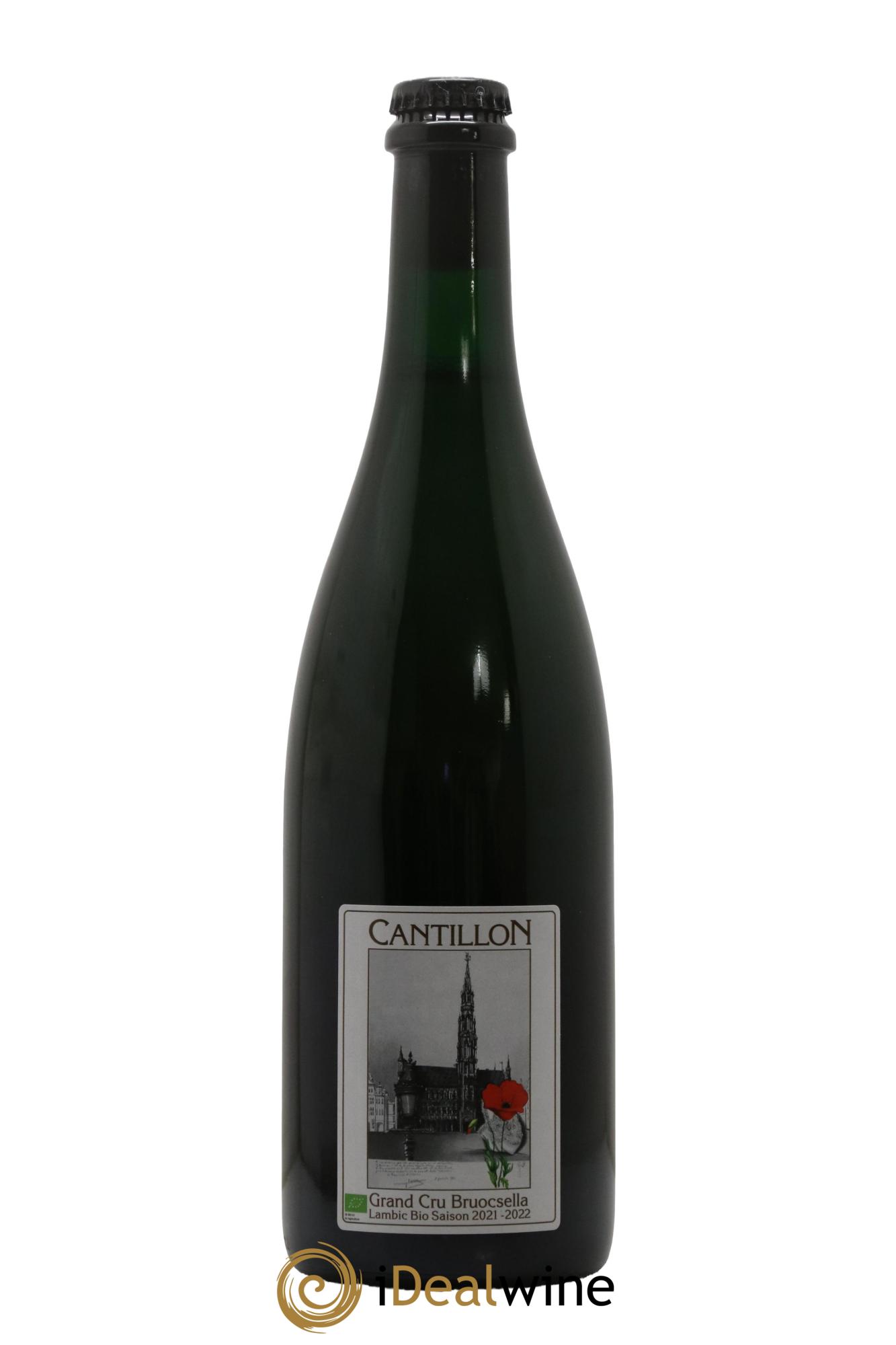 Bière Grand Cru Bruocsella Lambic Bio Saison 2021-2022 Gueuze Cantillon - Lot de 1 bouteille - 0