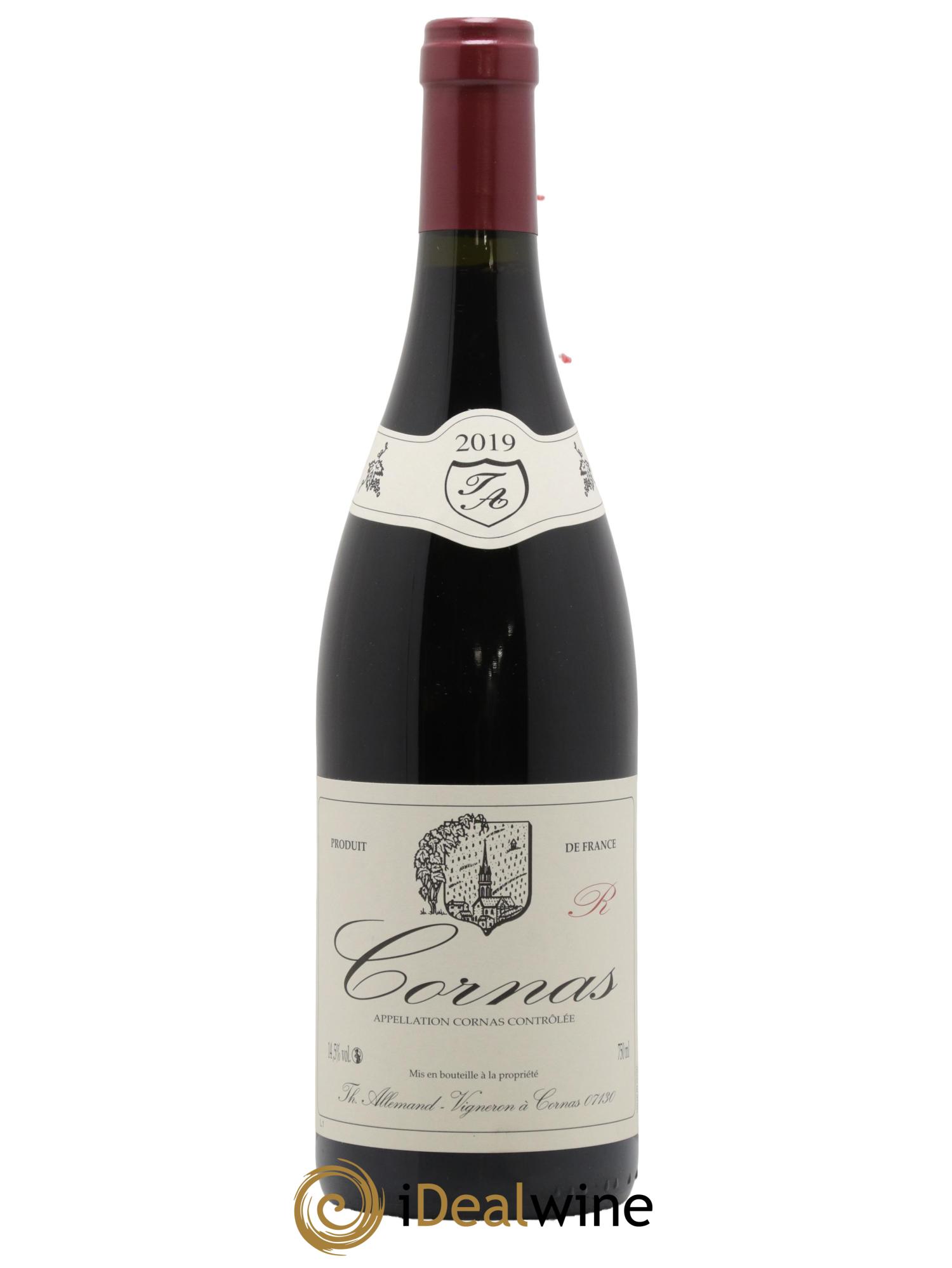 Cornas Reynard Thierry Allemand 2019 - Lot of 1 bottle - 0
