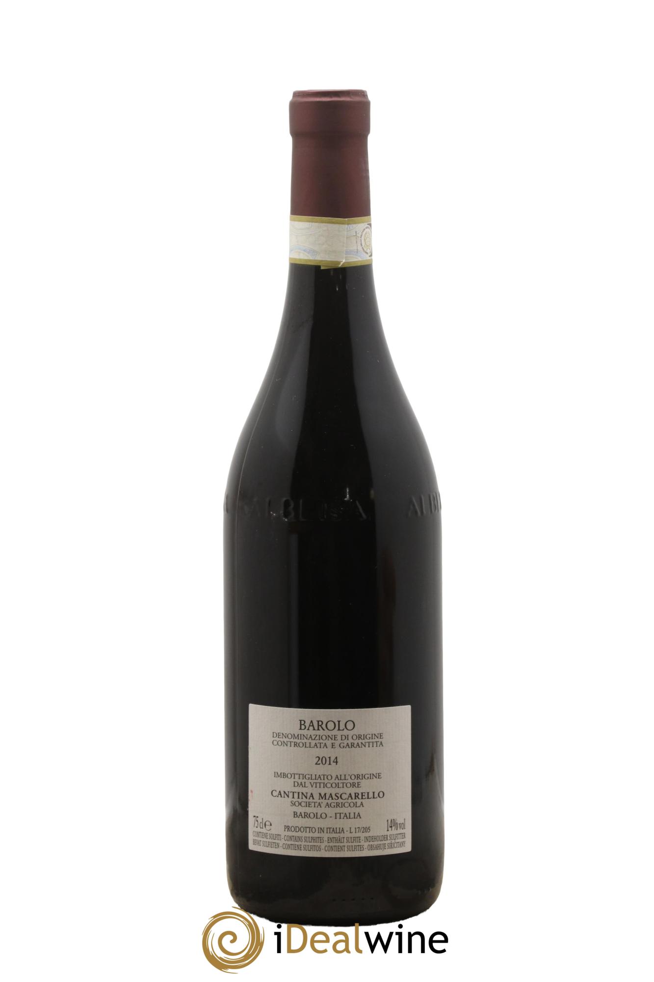 Barolo DOCG Bartolo Mascarello 2014 - Lot de 1 bouteille - 1