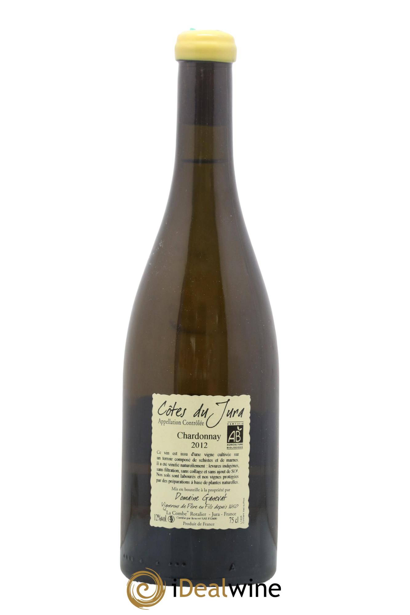 Côtes du Jura Grusse en Billat Jean-François Ganevat (Domaine) 2012 - Posten von 1 Flasche - 1