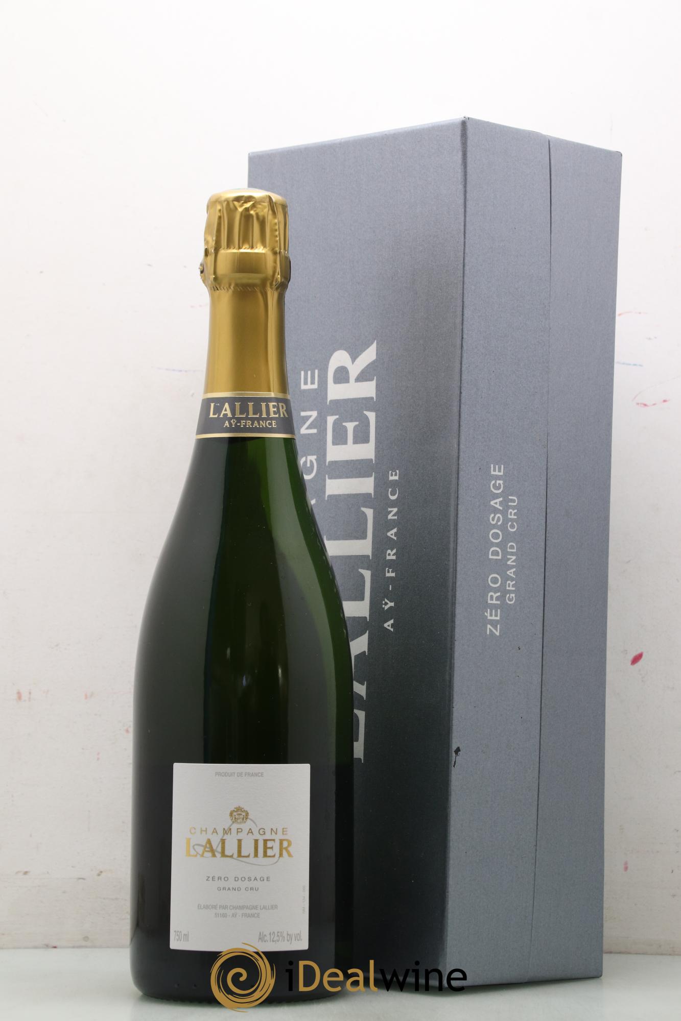 Champagne Grand Cru Zero Dosage Lallier (Domaine) - Lot of 1 bottle - 1