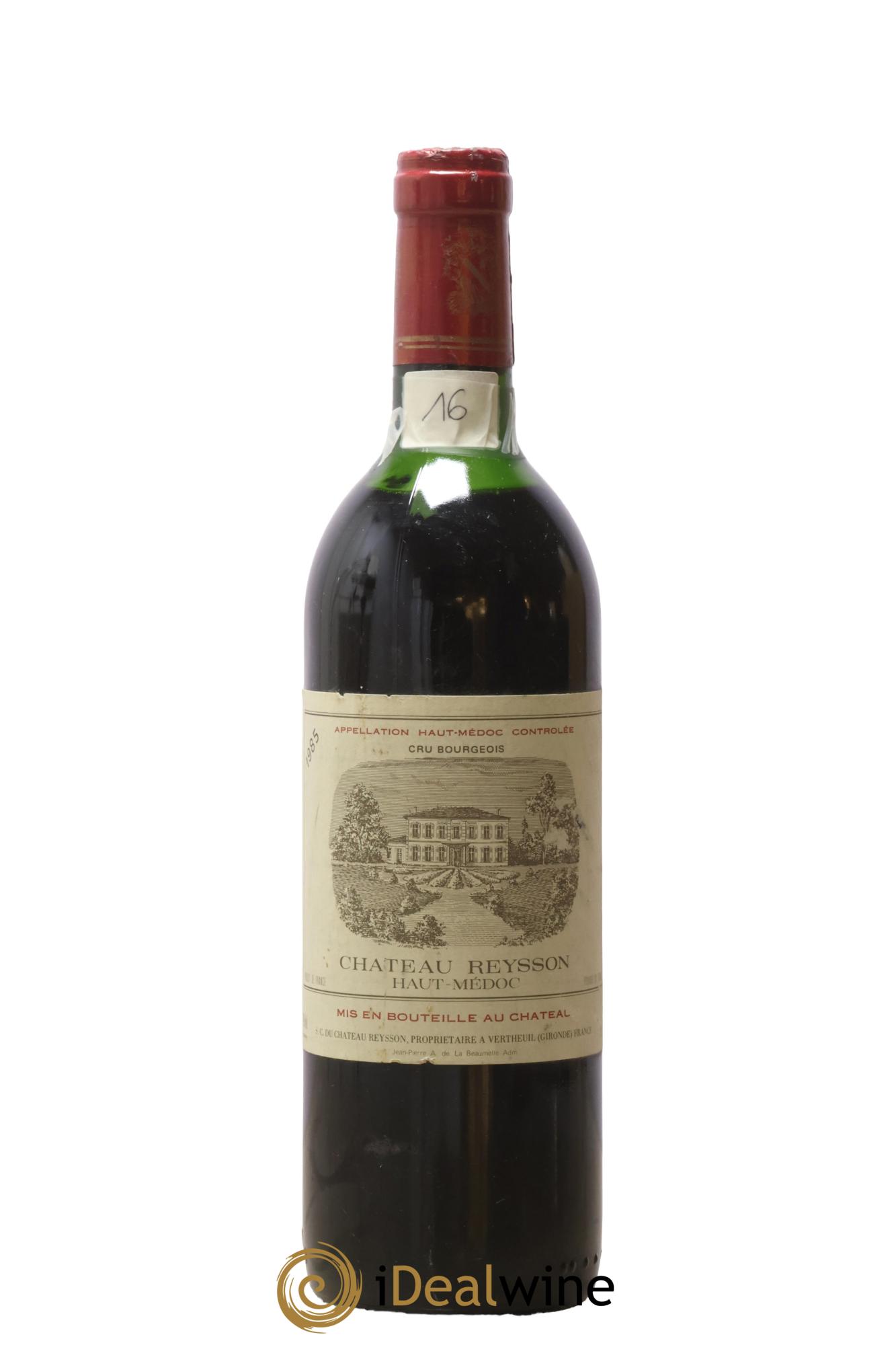Château Reysson Cru Bourgeois 1985 - Lotto di 1 bottiglia - 0