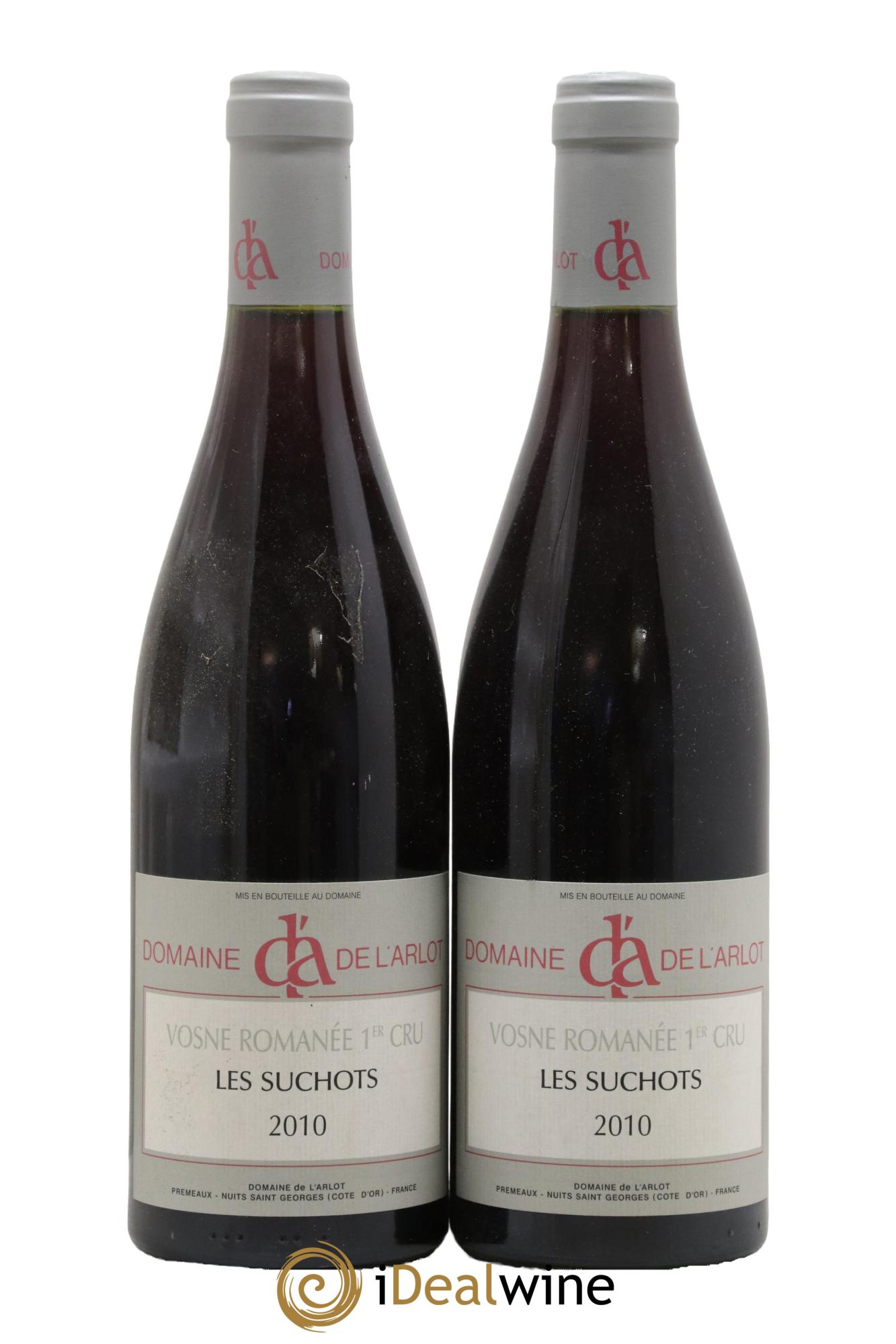 Vosne-Romanée 1er Cru Les Suchots Domaine de l'Arlot 2010 - Lot de 2 bouteilles - 0