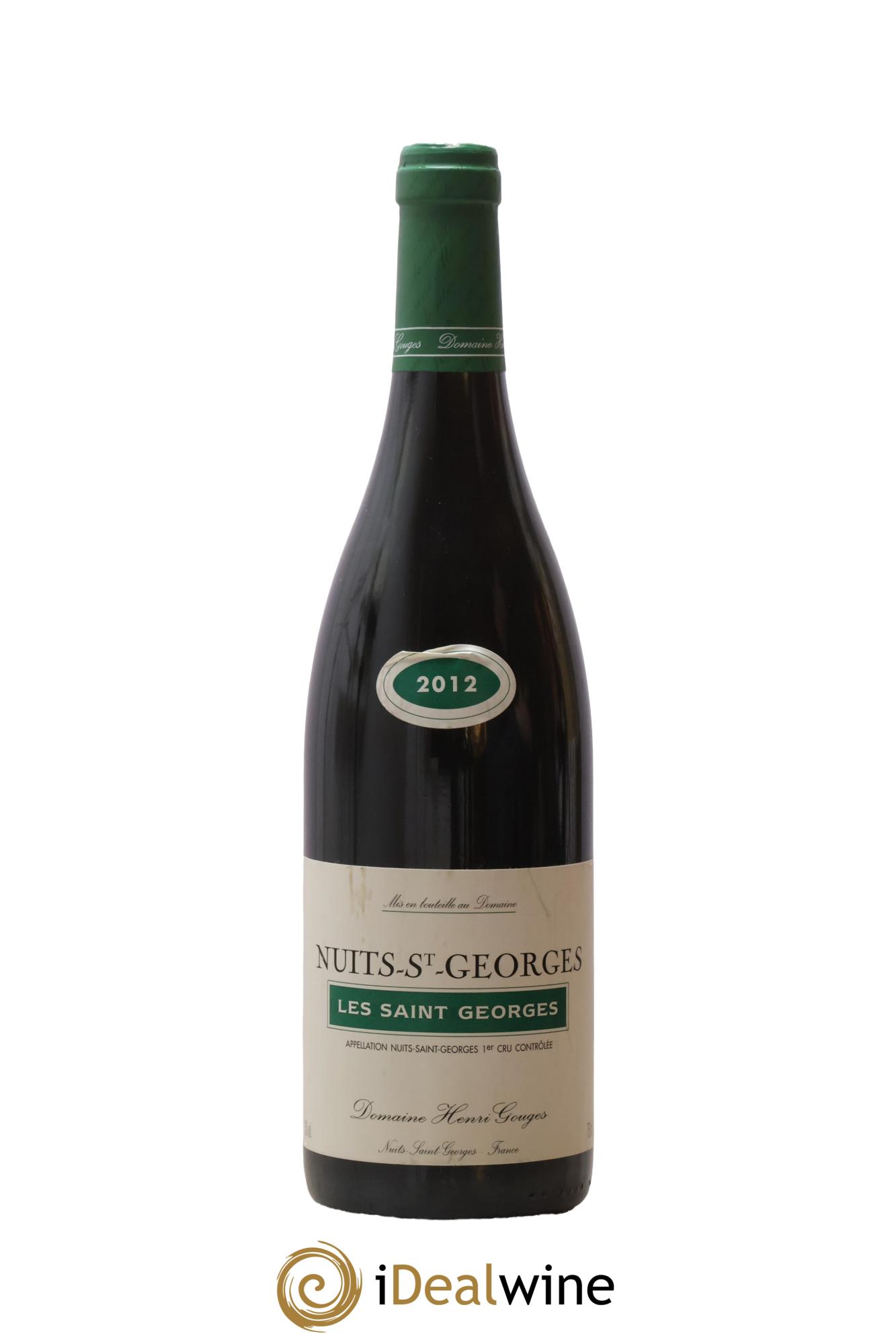 Nuits-Saint-Georges 1er Cru Les Saints Georges Henri Gouges 2012 - Posten von 1 Flasche - 0