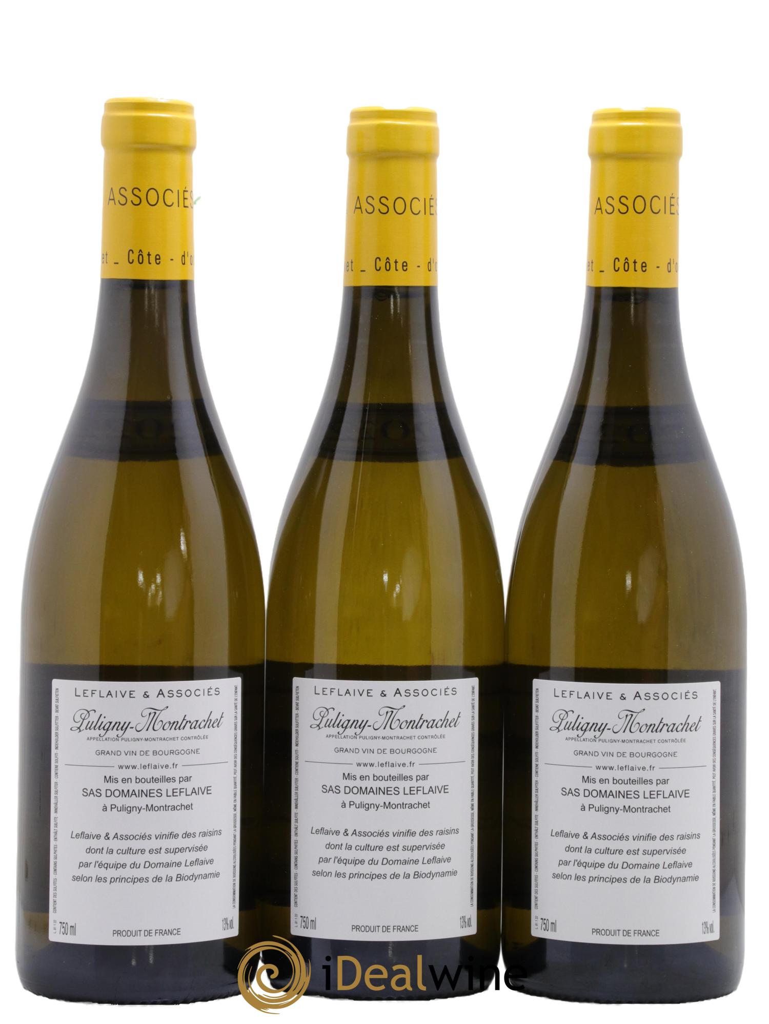 Puligny-Montrachet Leflaive & Associés 2022 - Lotto di 3 bottiglie - 1