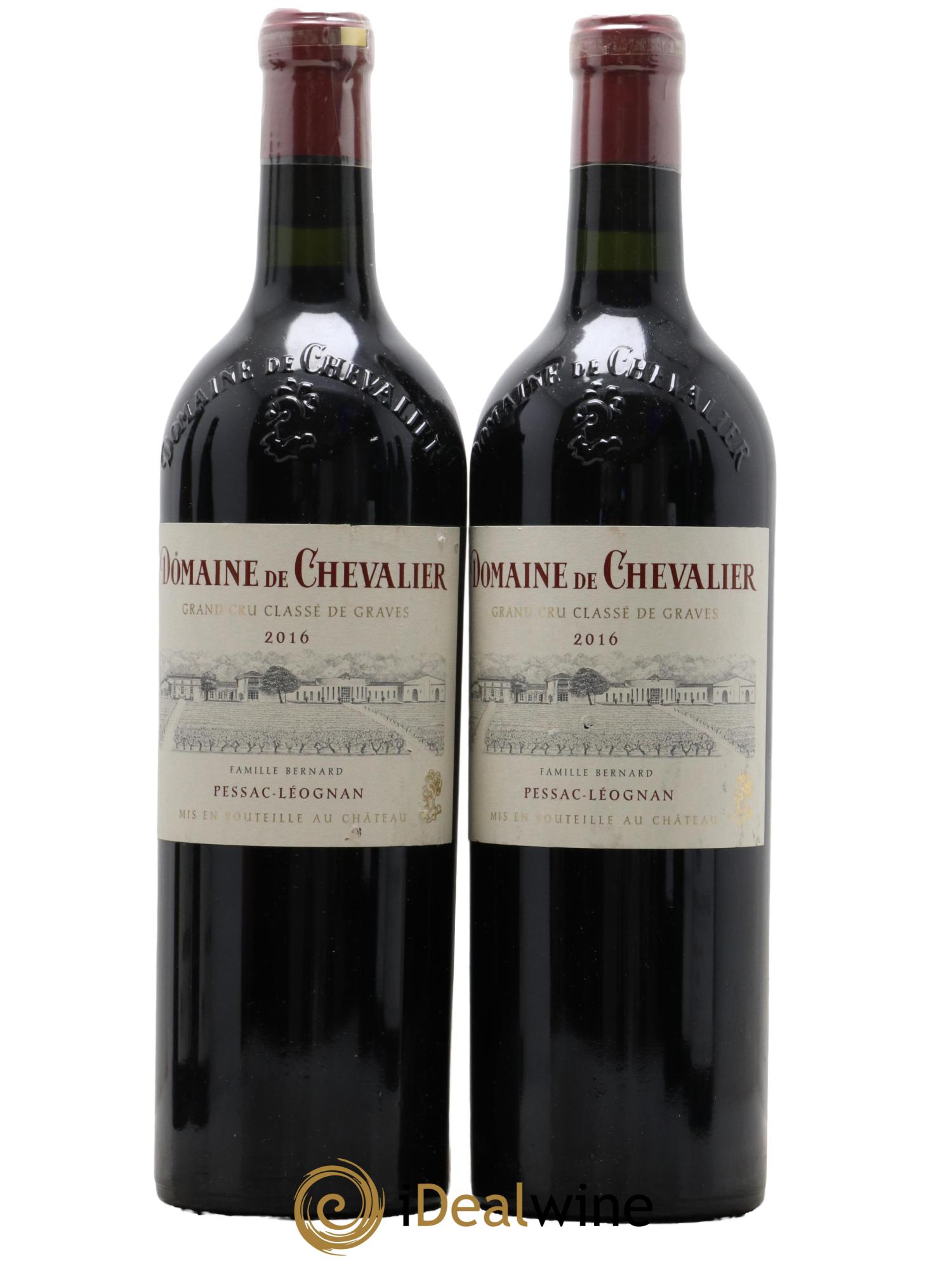 Domaine de Chevalier Cru Classé de Graves 2016 - Lot de 2 bouteilles - 0