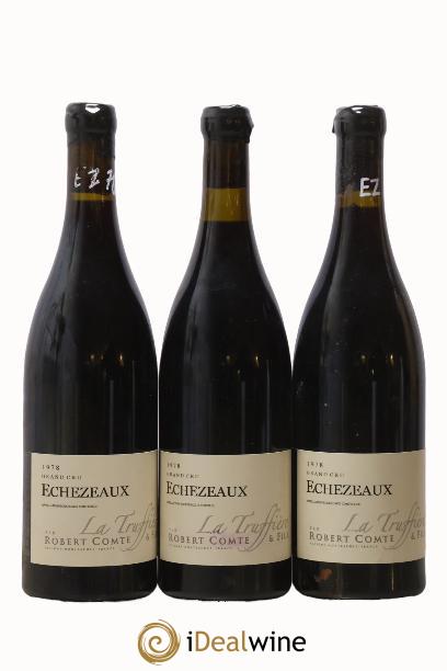 Echezeaux Grand Cru La Truffière Robert Comte 1978 - Lot of 3 bottles - 0