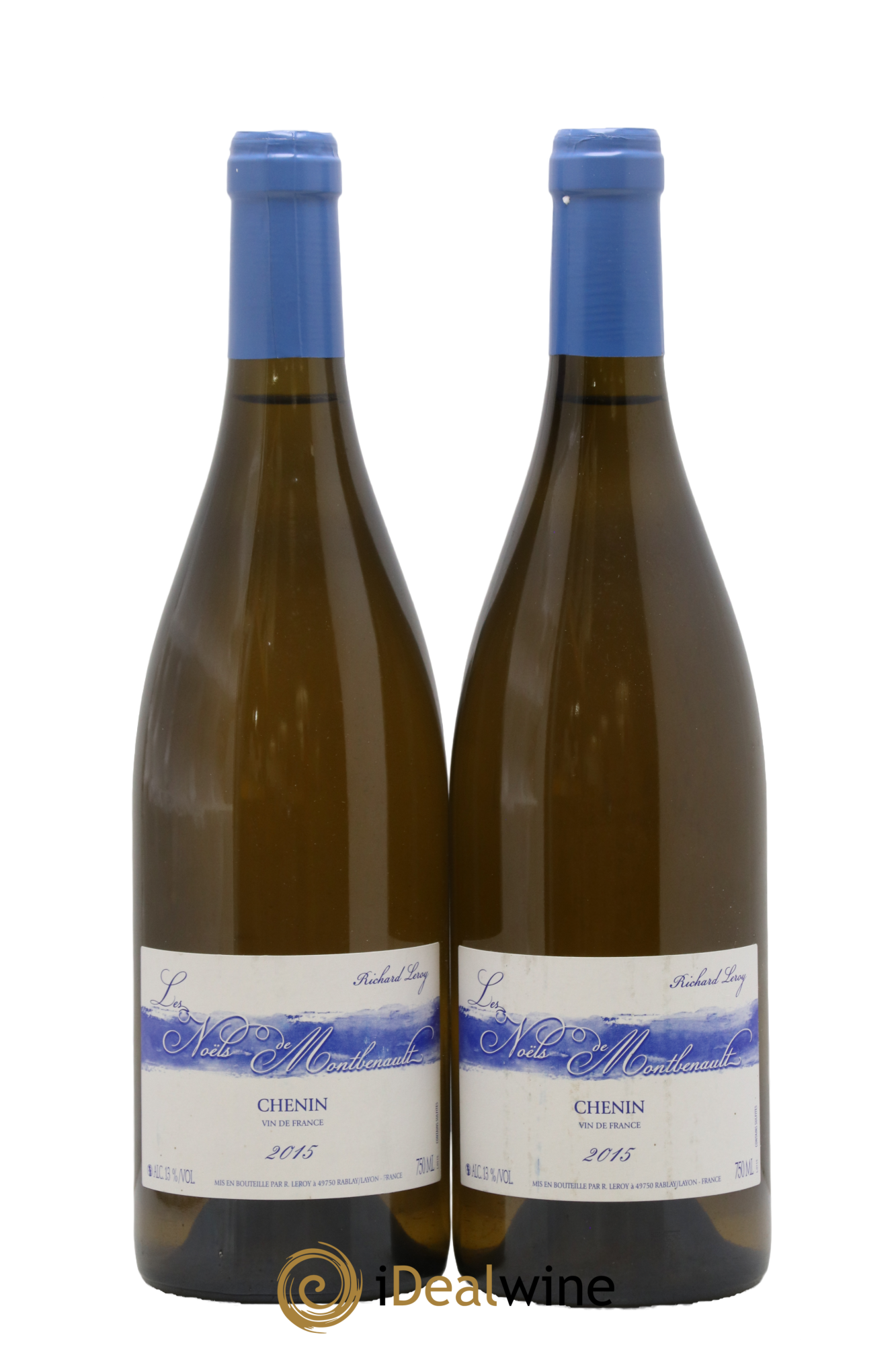 Vin de France Les Noëls de Montbenault Richard Leroy 2015 - Lot de 2 bouteilles - 0