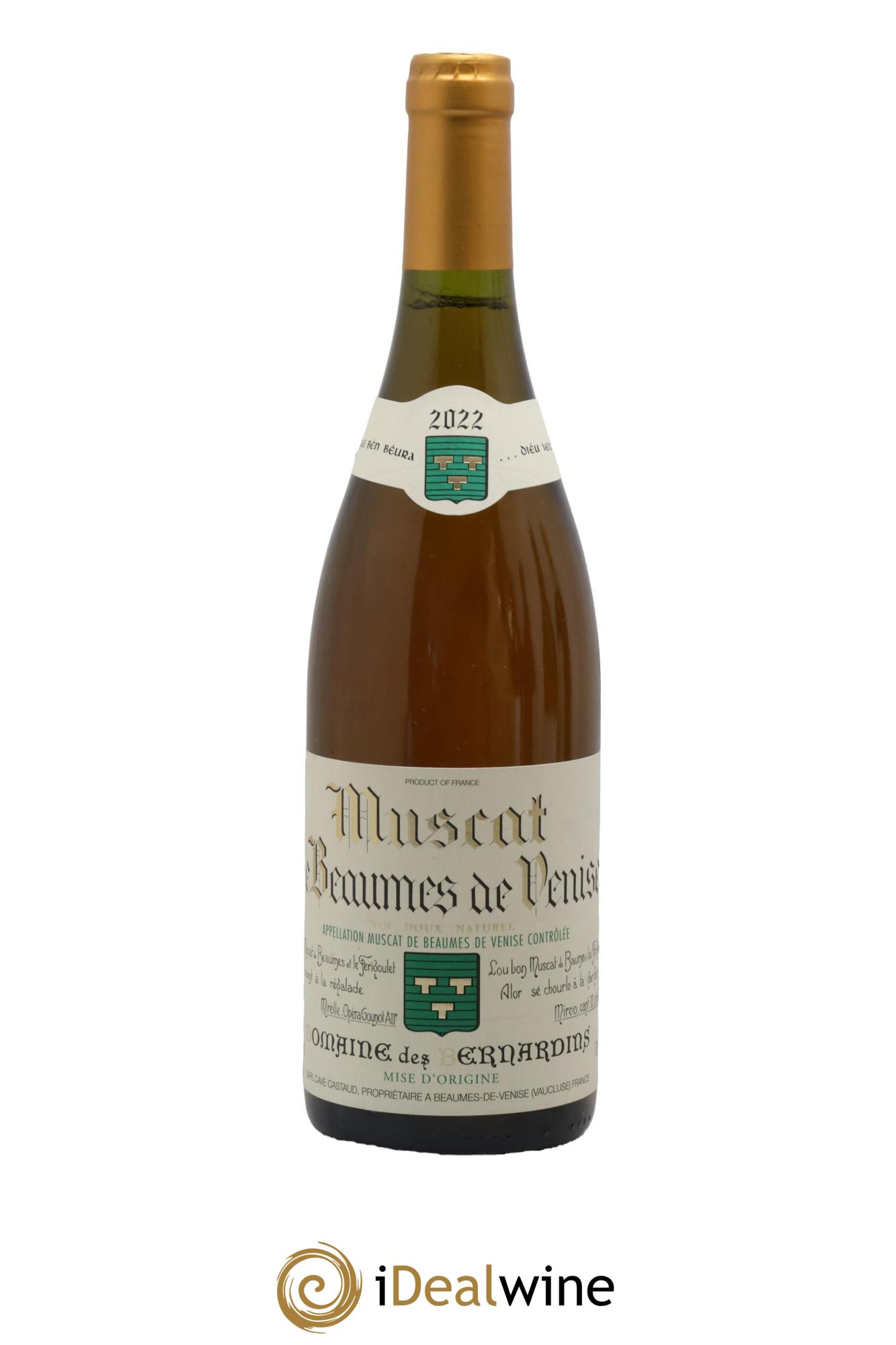 Muscat de Beaumes de Venise des Bernardins (Domaine) 2022 - Posten von 1 Flasche - 0
