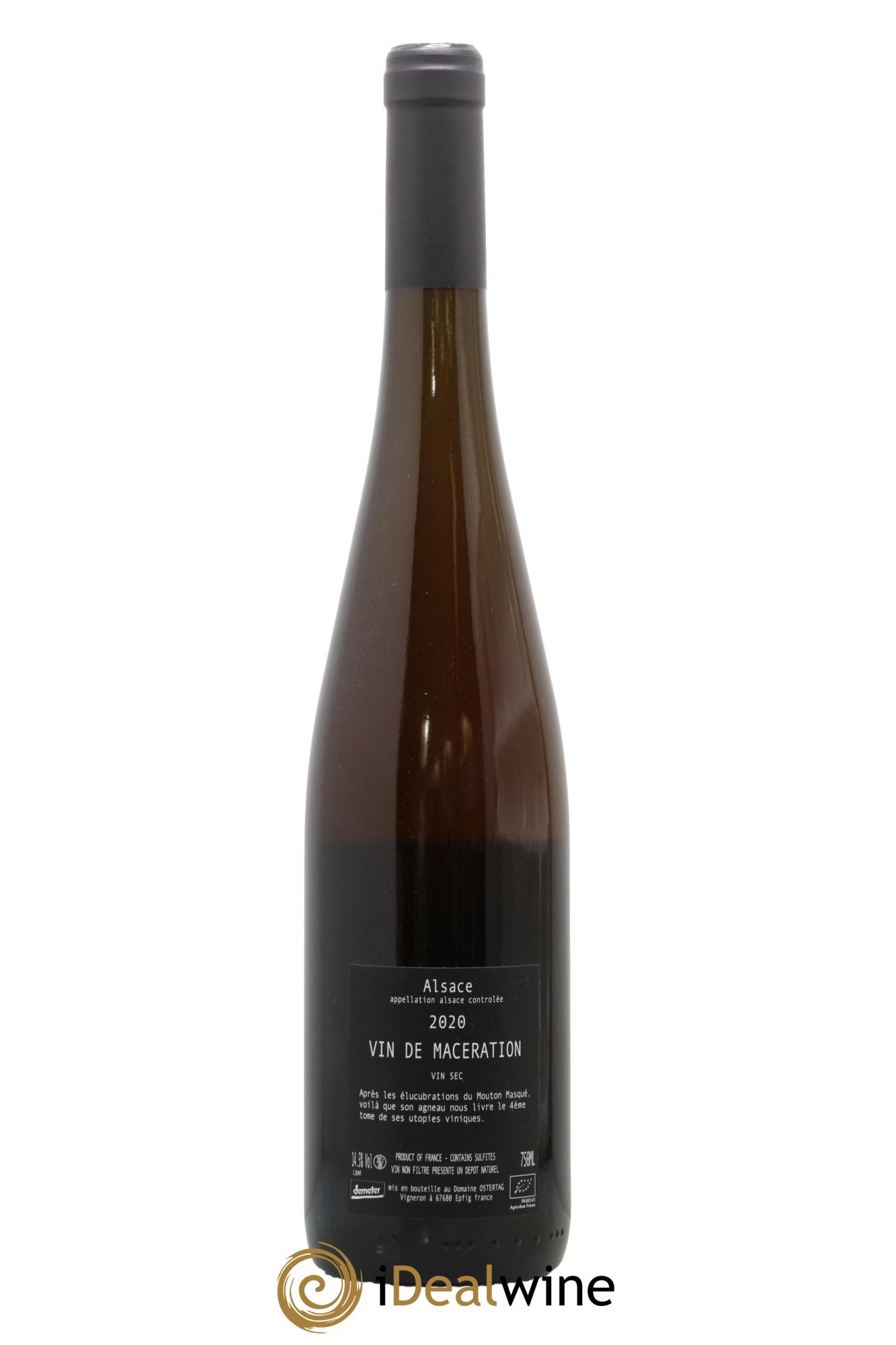 Alsace Les Aventures de l'Agneau masqué tome 4 Ostertag (Domaine)  2020 - Lotto di 1 bottiglia - 1