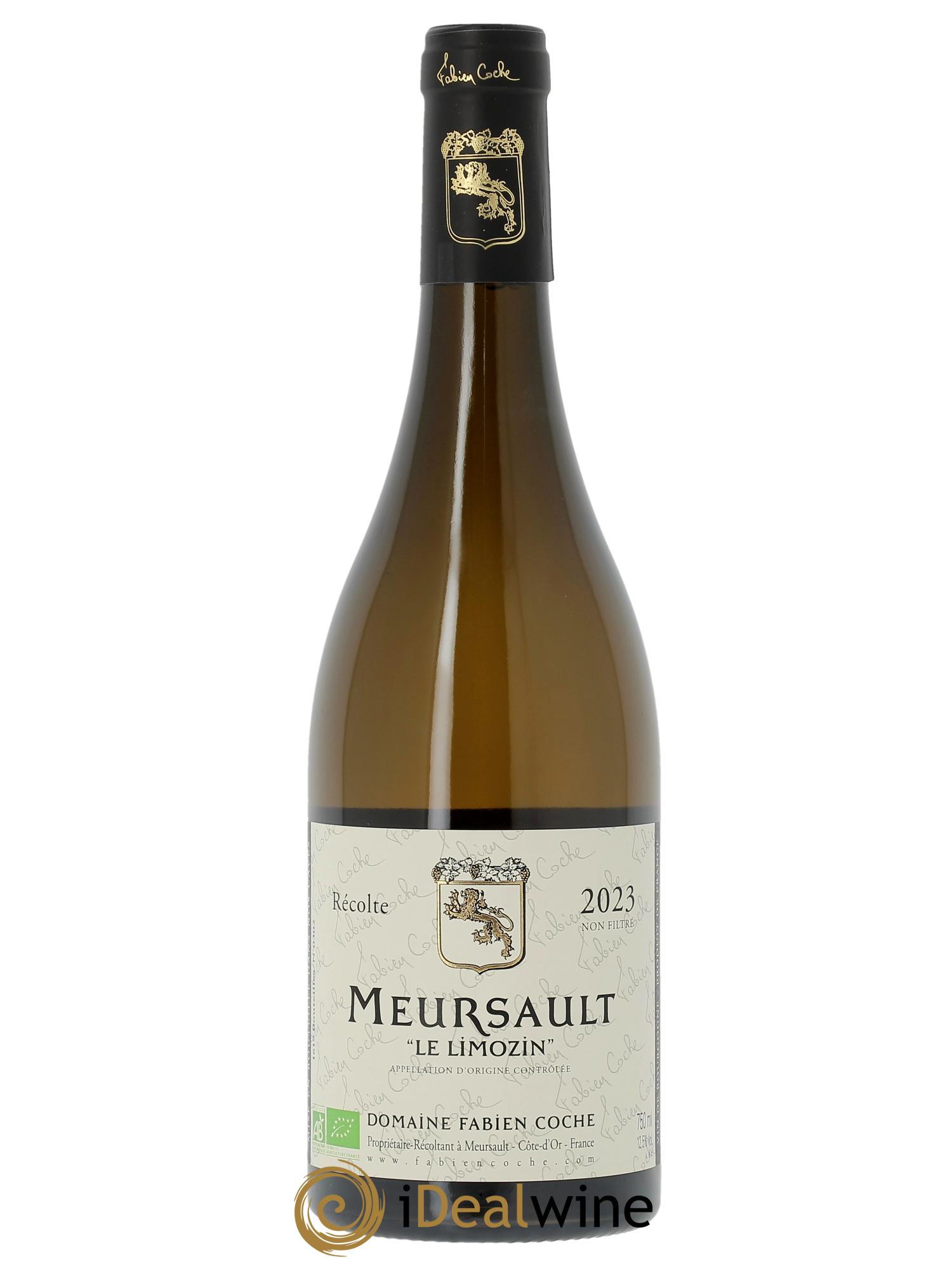 Meursault Le Limozin Fabien Coche  2023 - Posten von 1 Flasche - 0