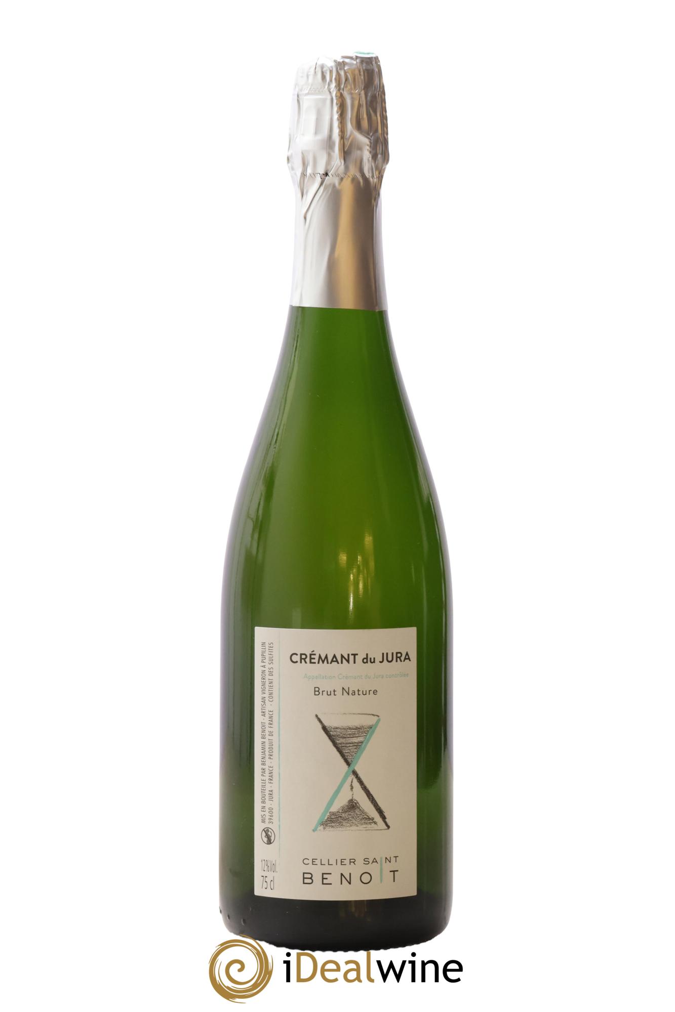 Crémant du Jura Brut Nature Cellier Saint Benoît - Lotto di 1 bottiglia - 0
