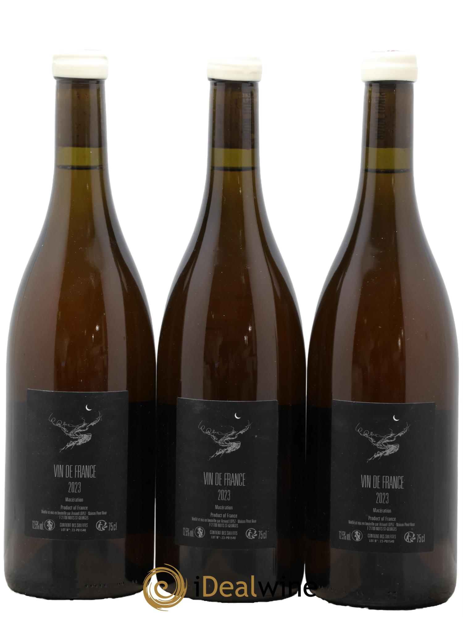 Vin de France Pinot Blanc Arnaud Lopez 2023 - Lot of 3 bottles - 1