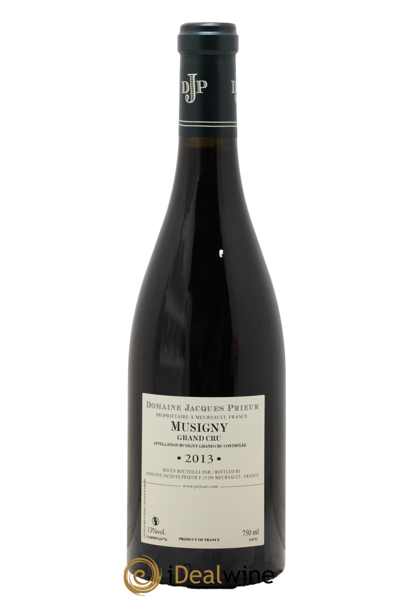 Musigny Grand Cru Jacques Prieur (Domaine) 2013 - Lotto di 1 bottiglia - 1