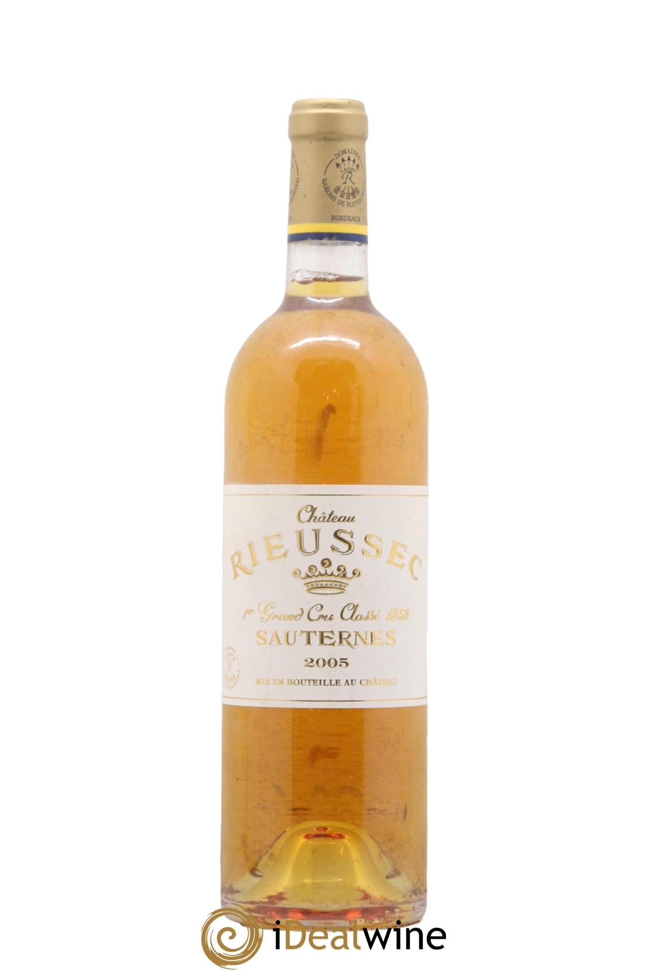 Château Rieussec 1er Grand Cru Classé 2005 - Posten von 1 Flasche - 0
