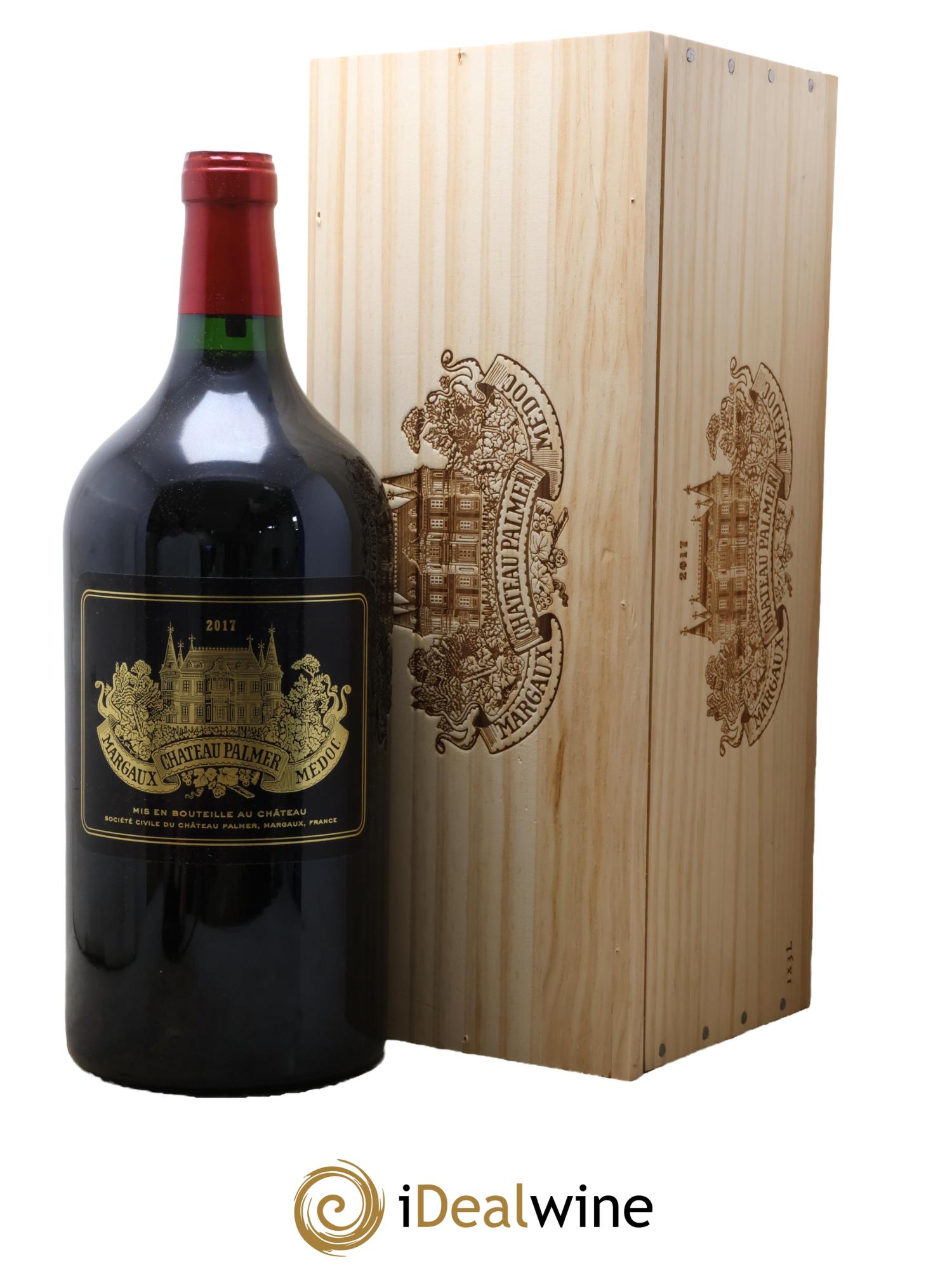 Château Palmer 3ème Grand Cru Classé  2017 - Lot of 1 double magnum - 1